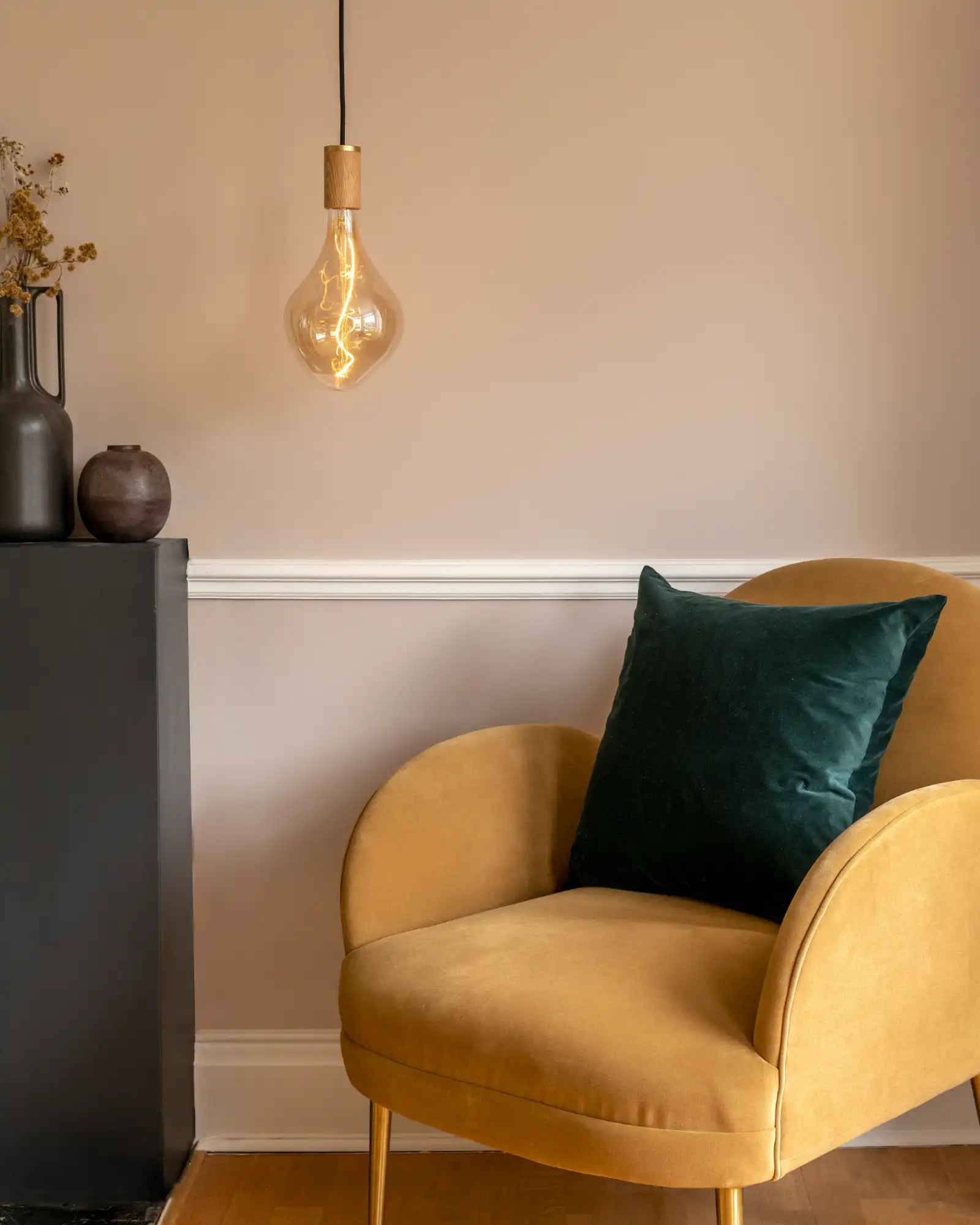 Voronoi Pendant Light by Tala featured within a contemporary lounge room | Nook Collections