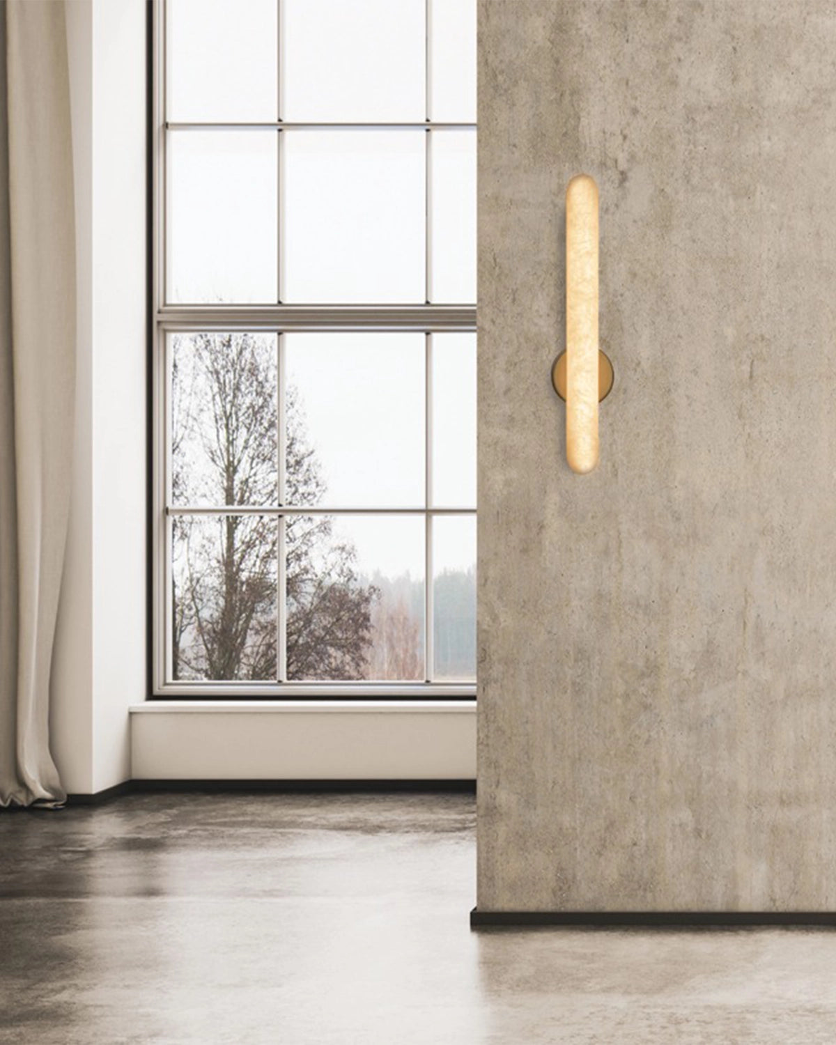 Zeus Pillar Wall Light