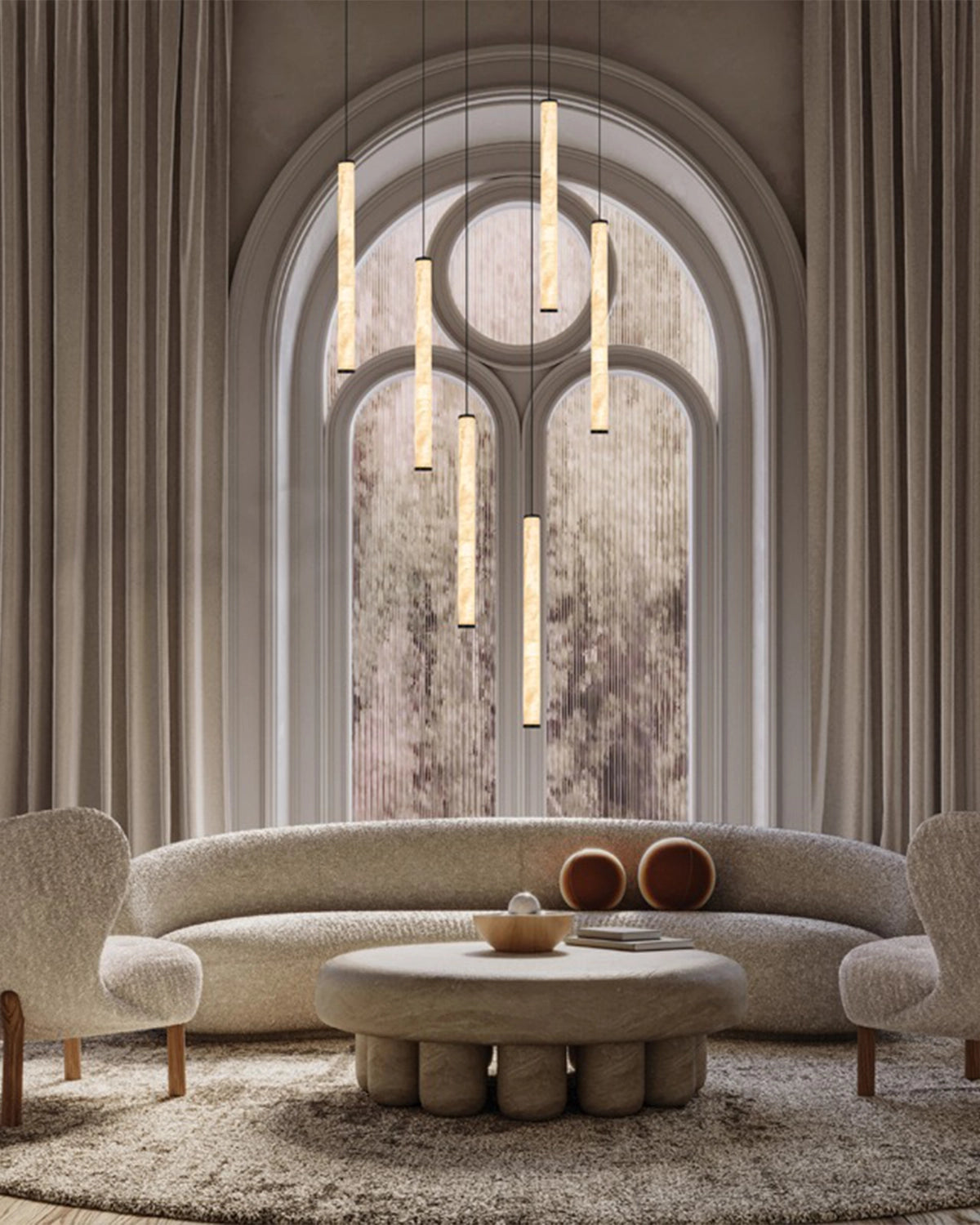 Zeus Vertical Pendant Light