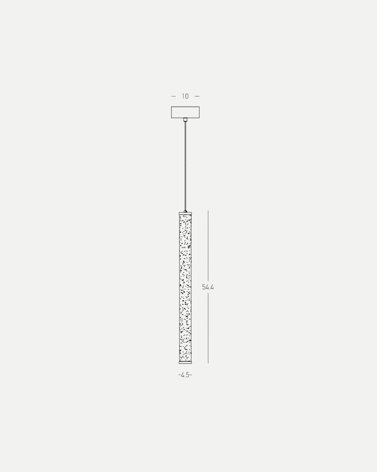 Zeus Vertical Pendant Light