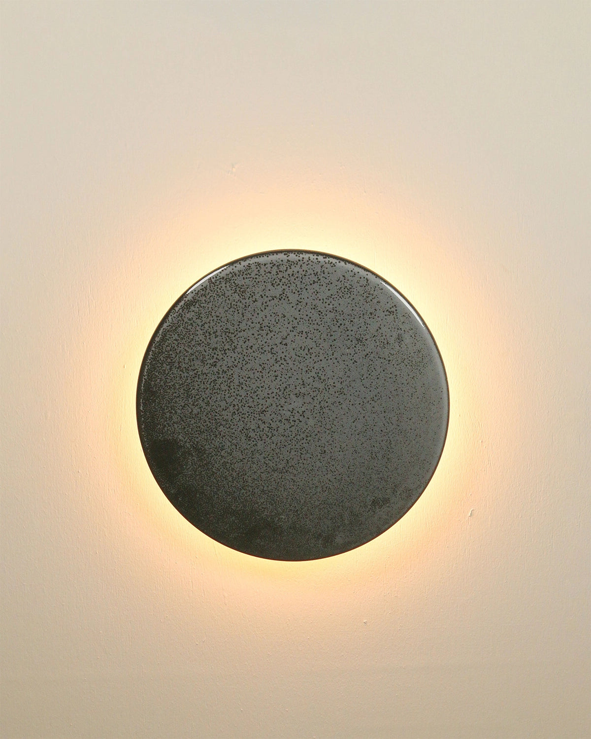 Backlit Disc Wall Light
