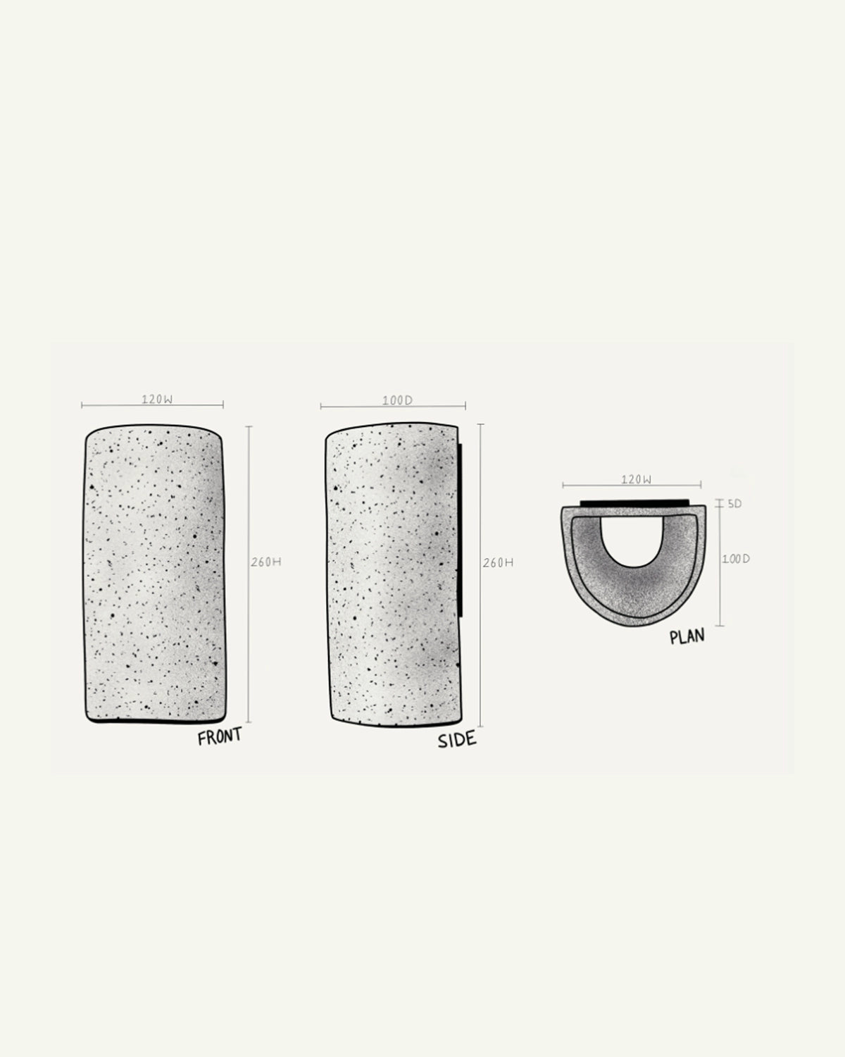 Freckles Wall Light