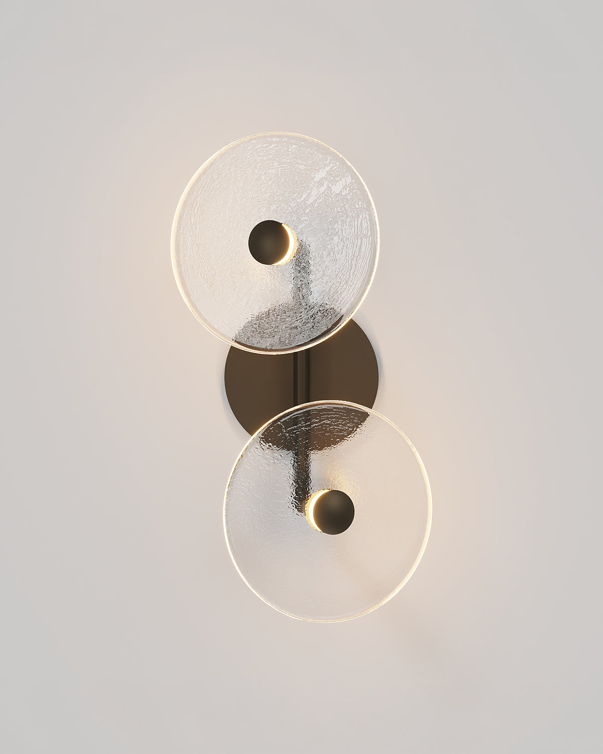 Coral Duo Rod Off Centred Wall Light