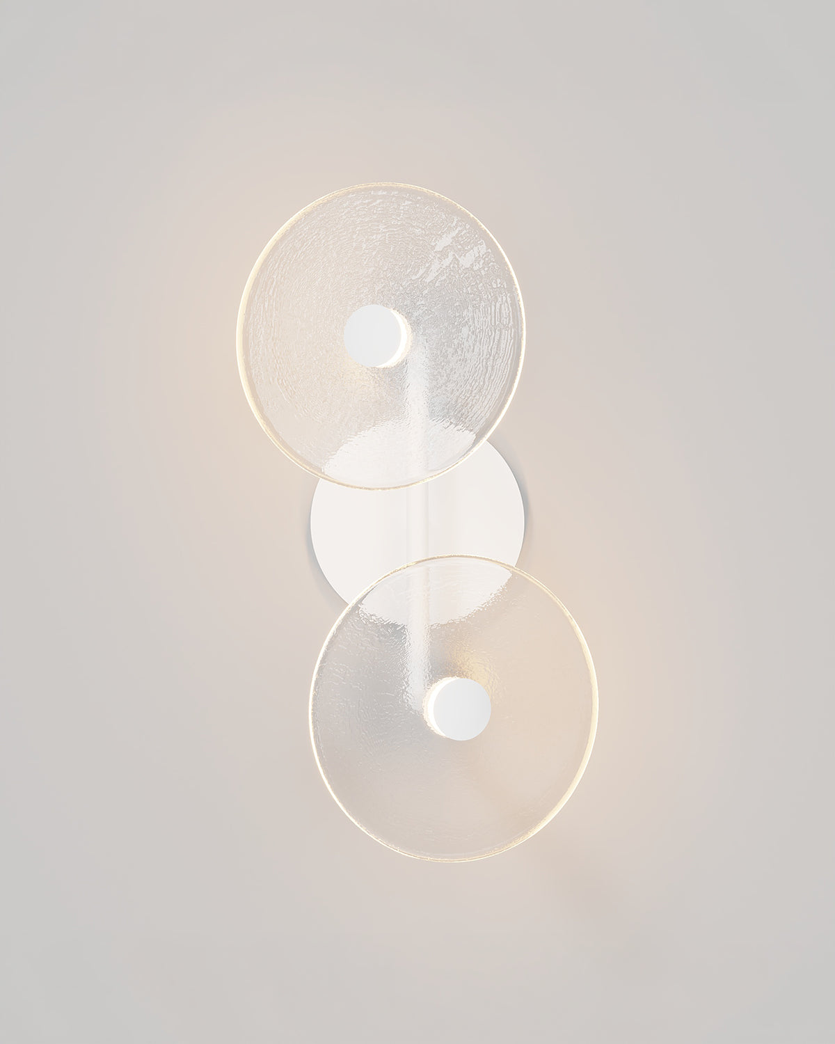 Coral Duo Rod Off Centred Wall Light