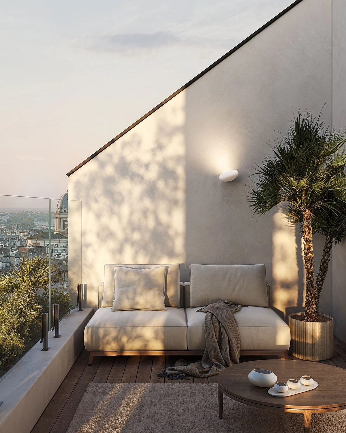 Flo Outdoor Wall Light