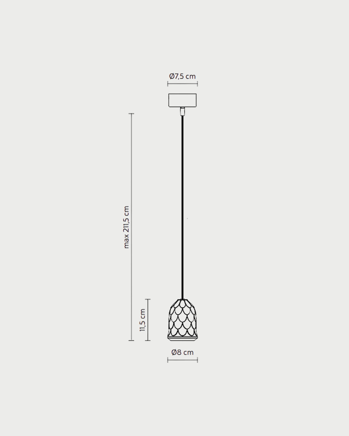 Sherwood and Robin Pendant Light