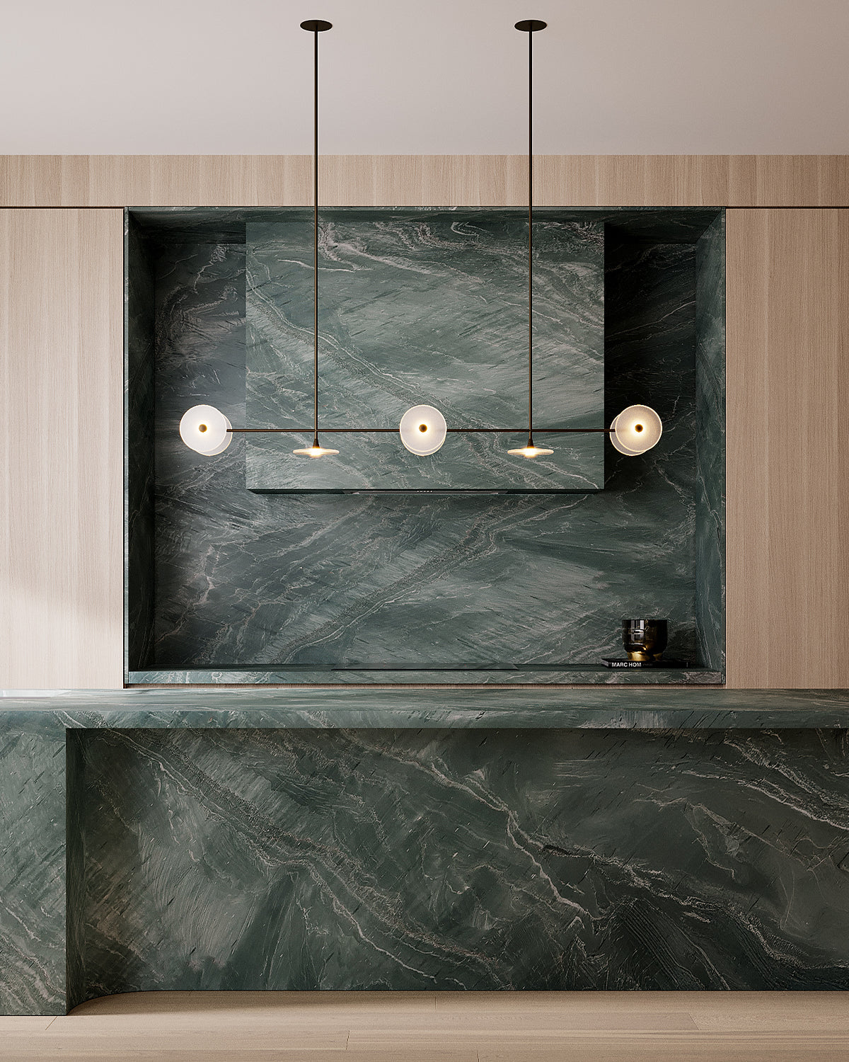 Coral Linear 8lt Pendant Light