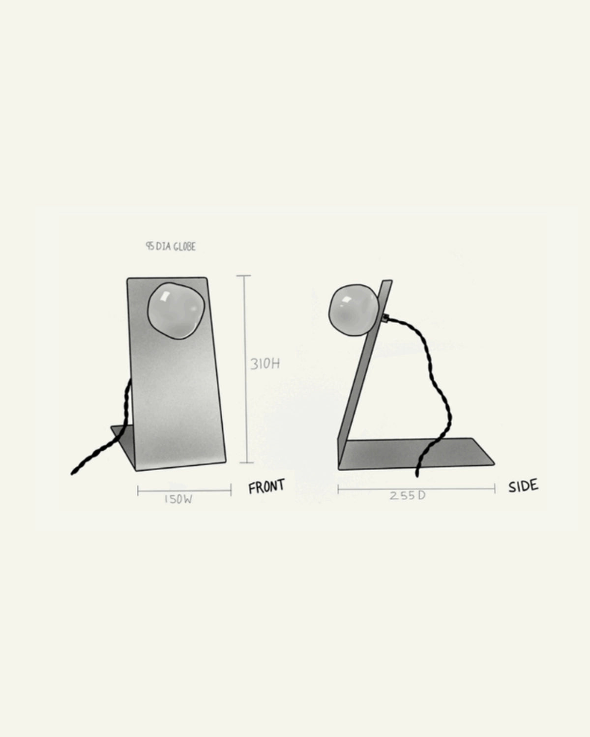 Lean Table Lamp