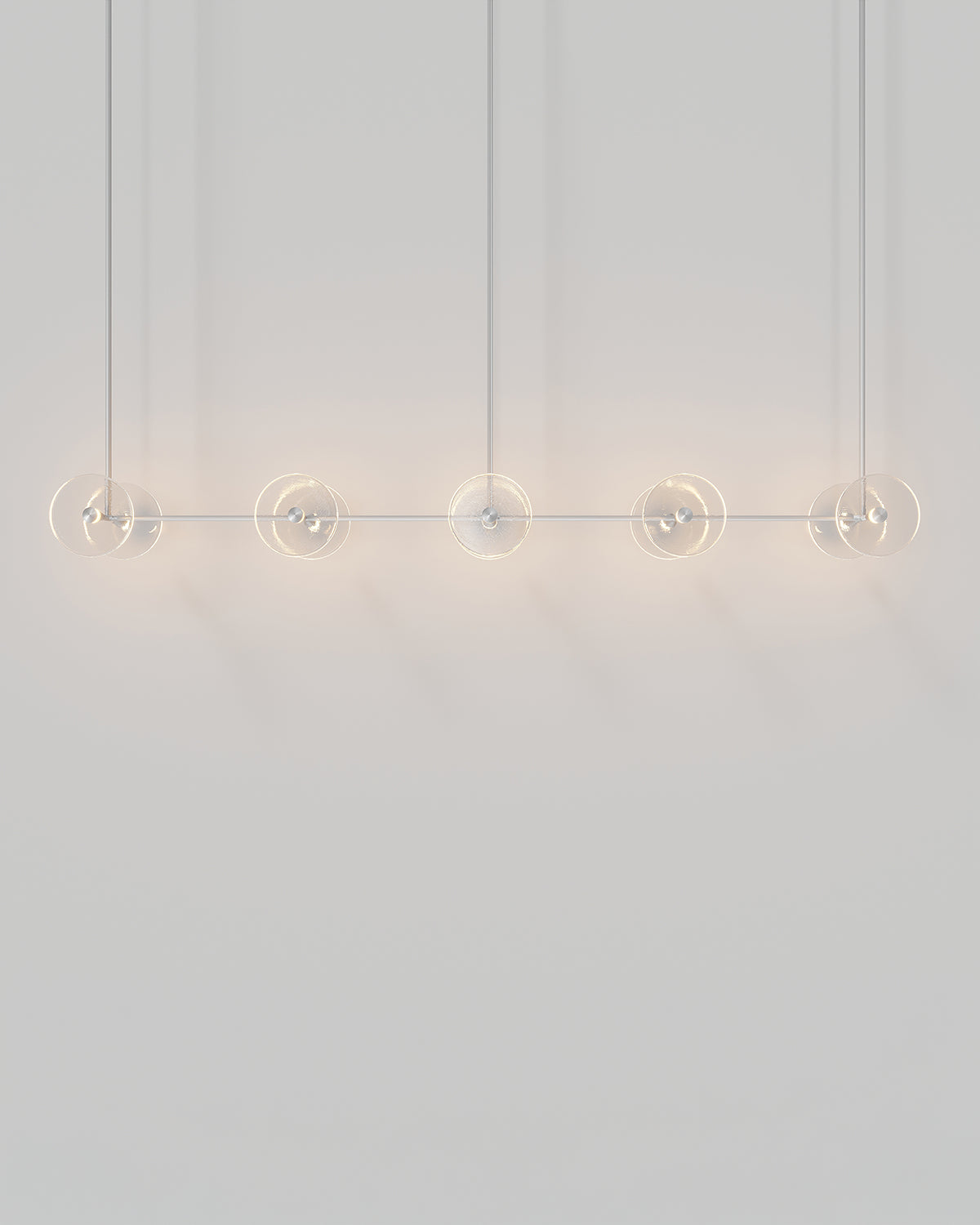 Coral Linear Rod 10 Pendant Light