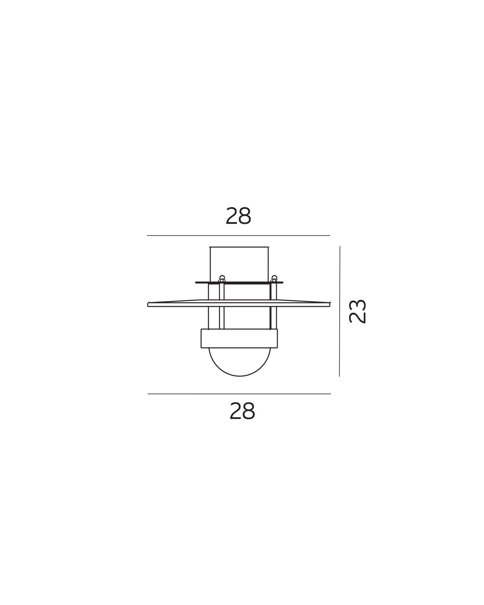 Bergen Ceiling Light