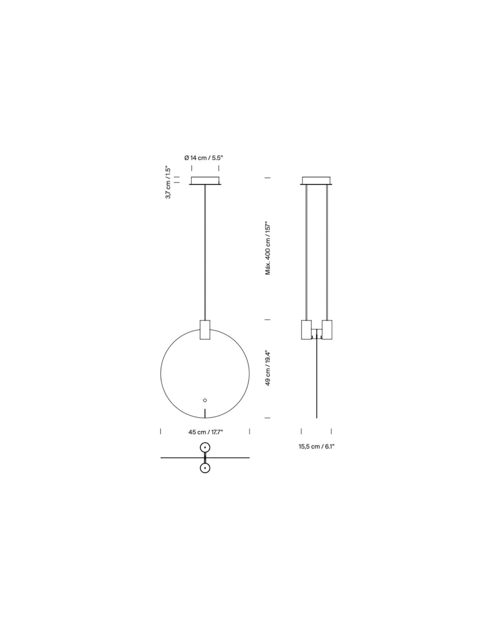 Bijou Pendant Light