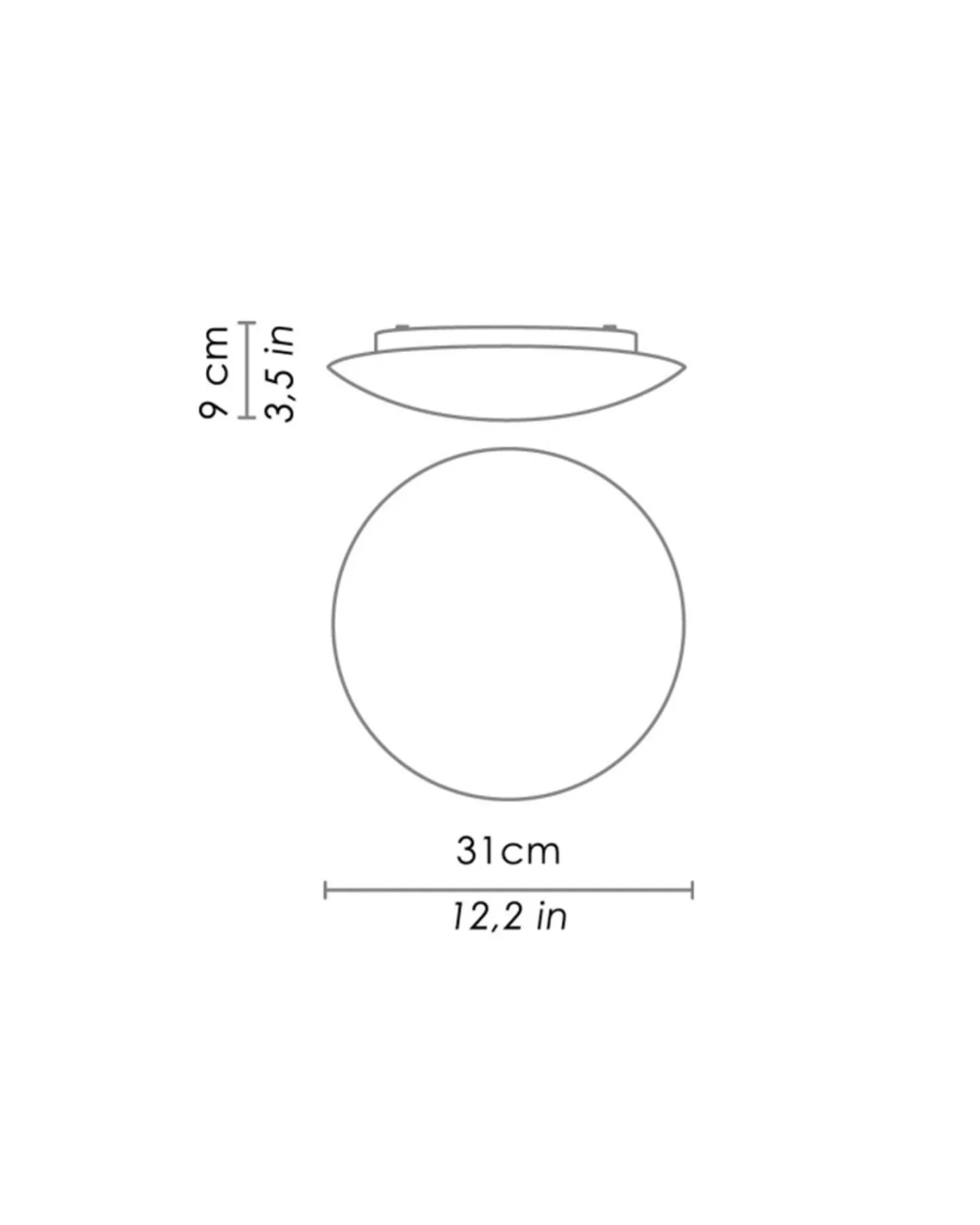 Bis Bayonet Ceiling Light