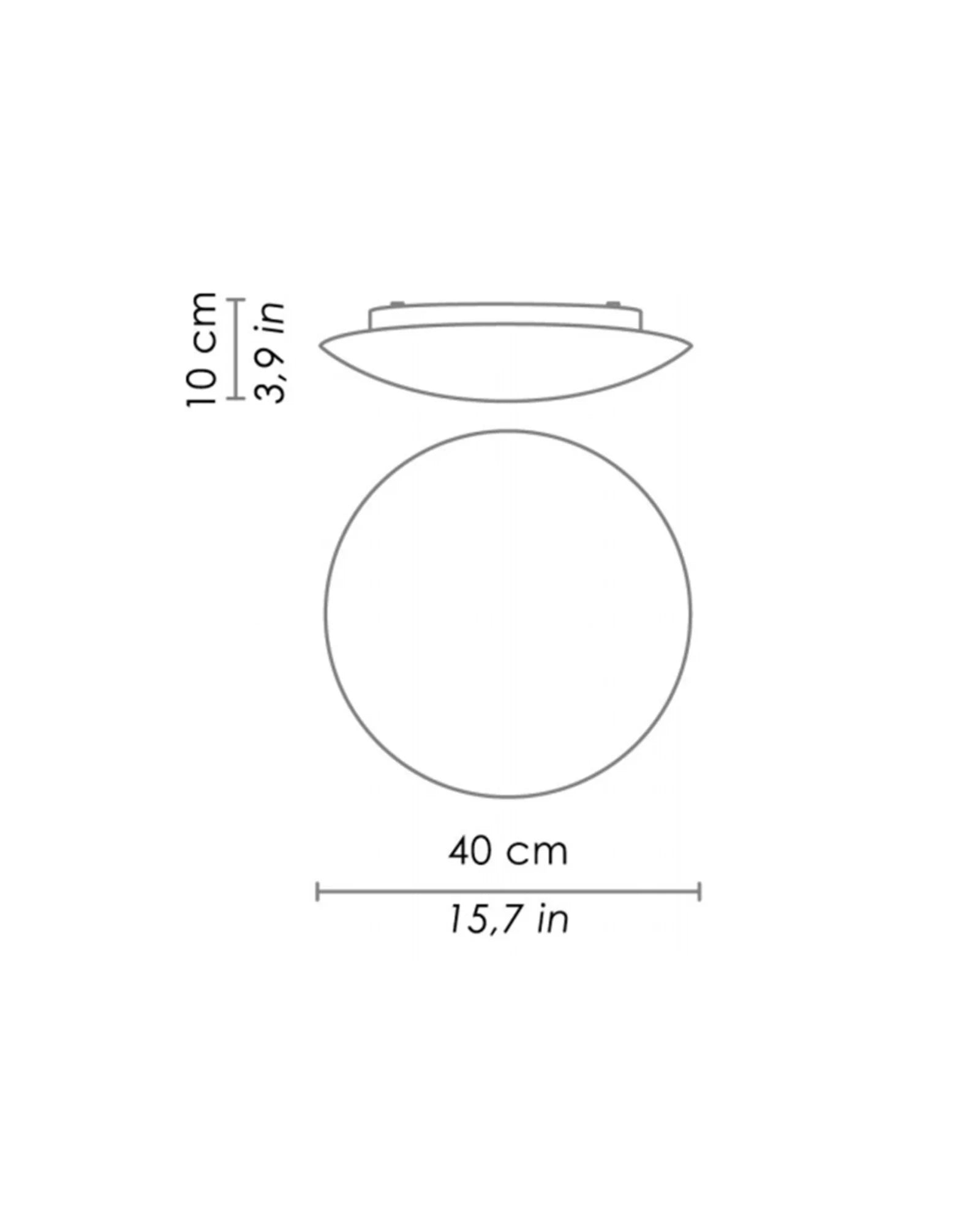 Bis Bayonet Ceiling Light