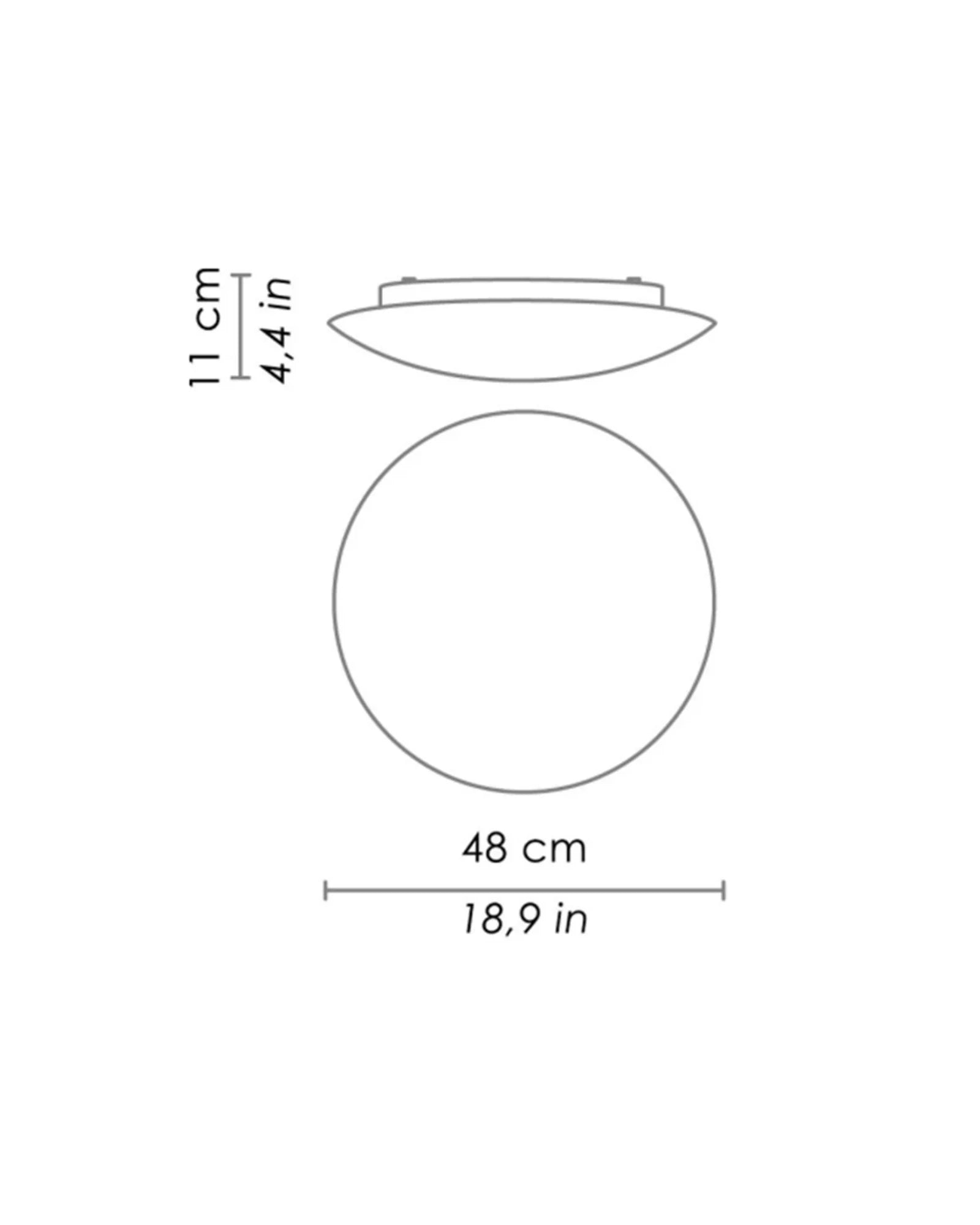 Bis Bayonet Ceiling Light