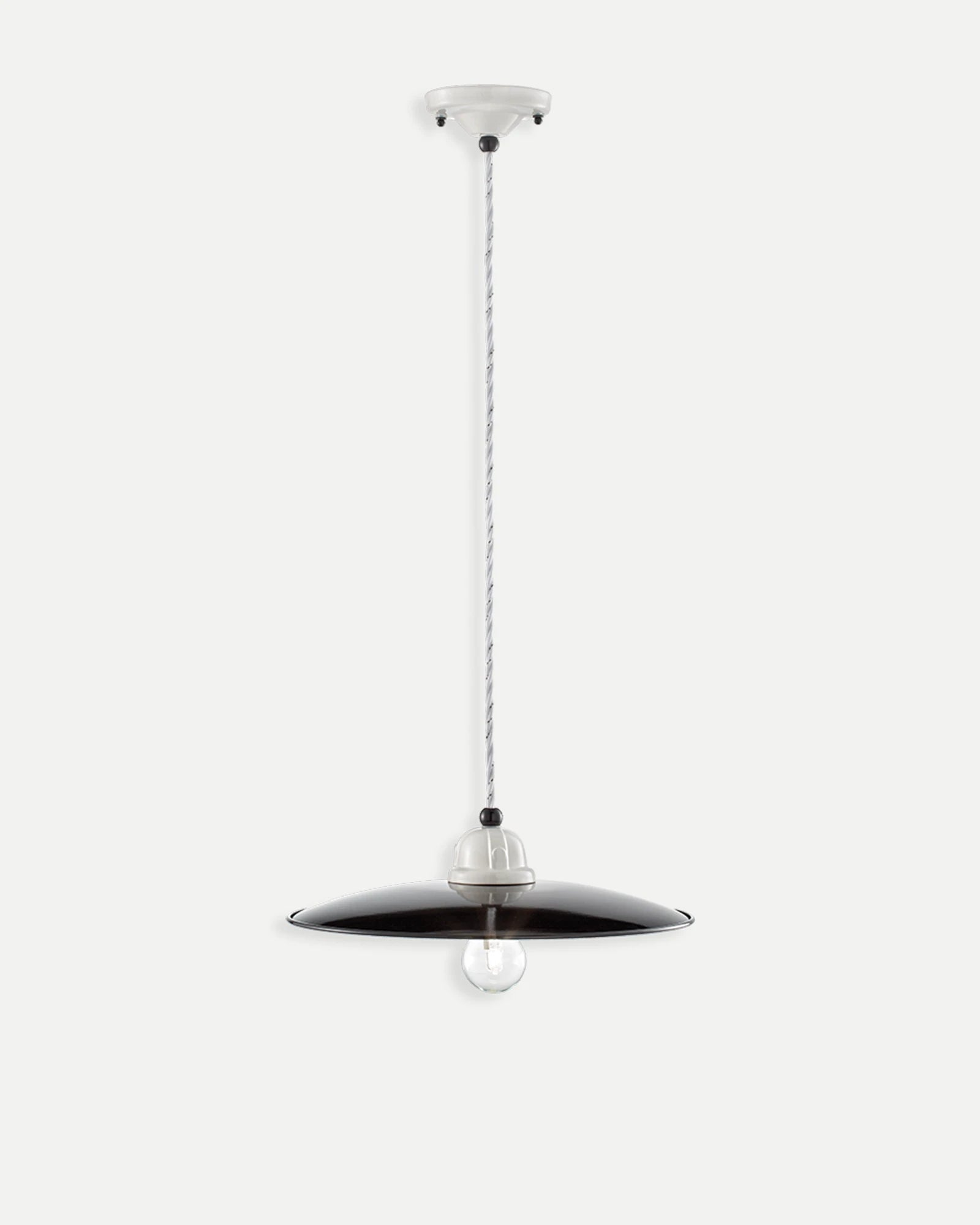 B&W Pendant Light
