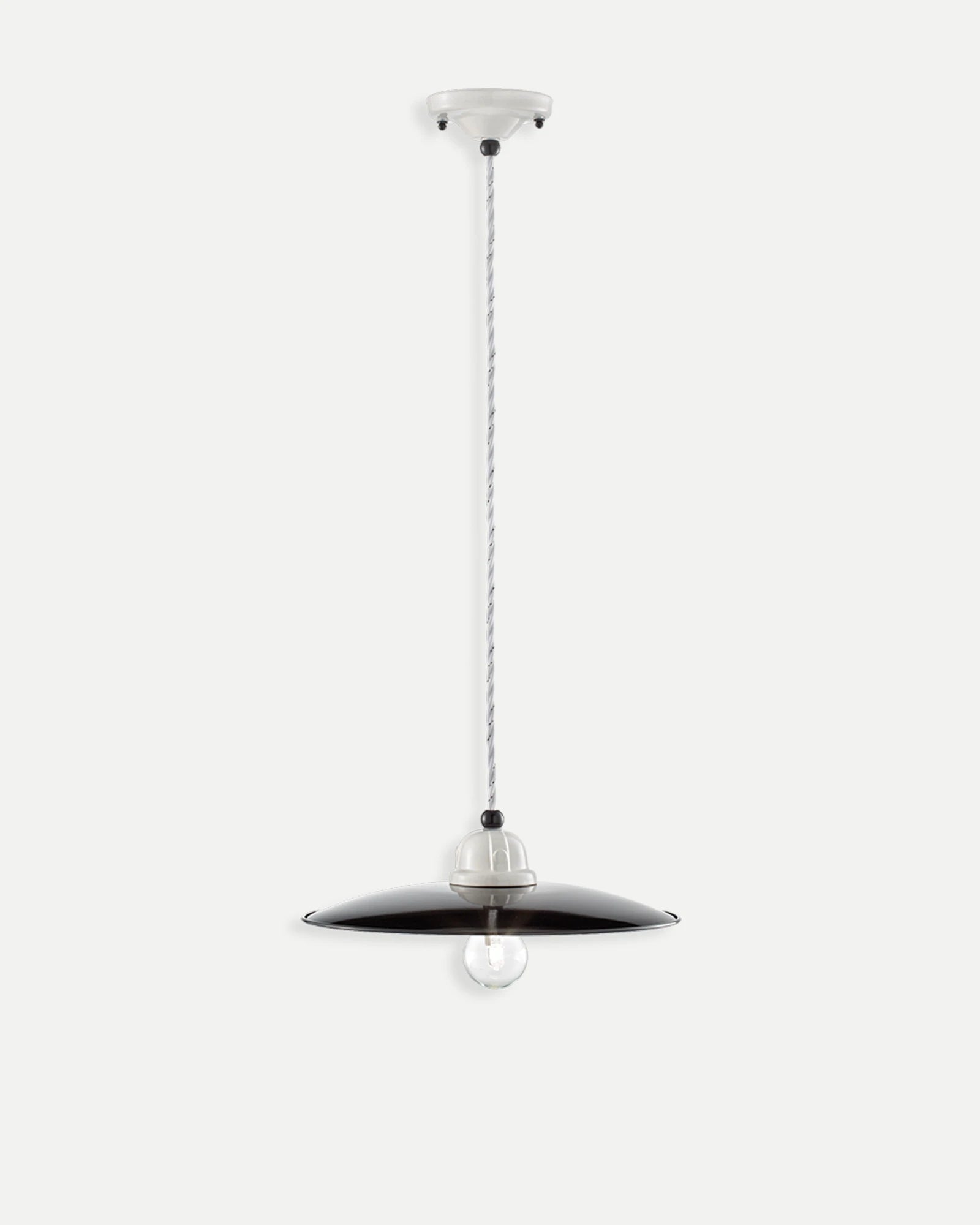 B&W Pendant Light