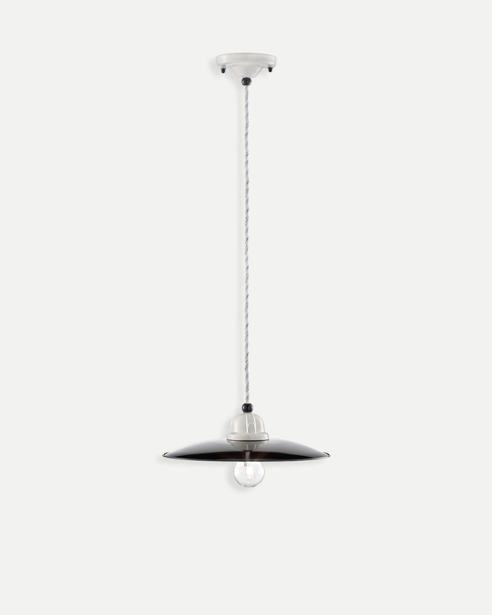 B&W Pendant Light