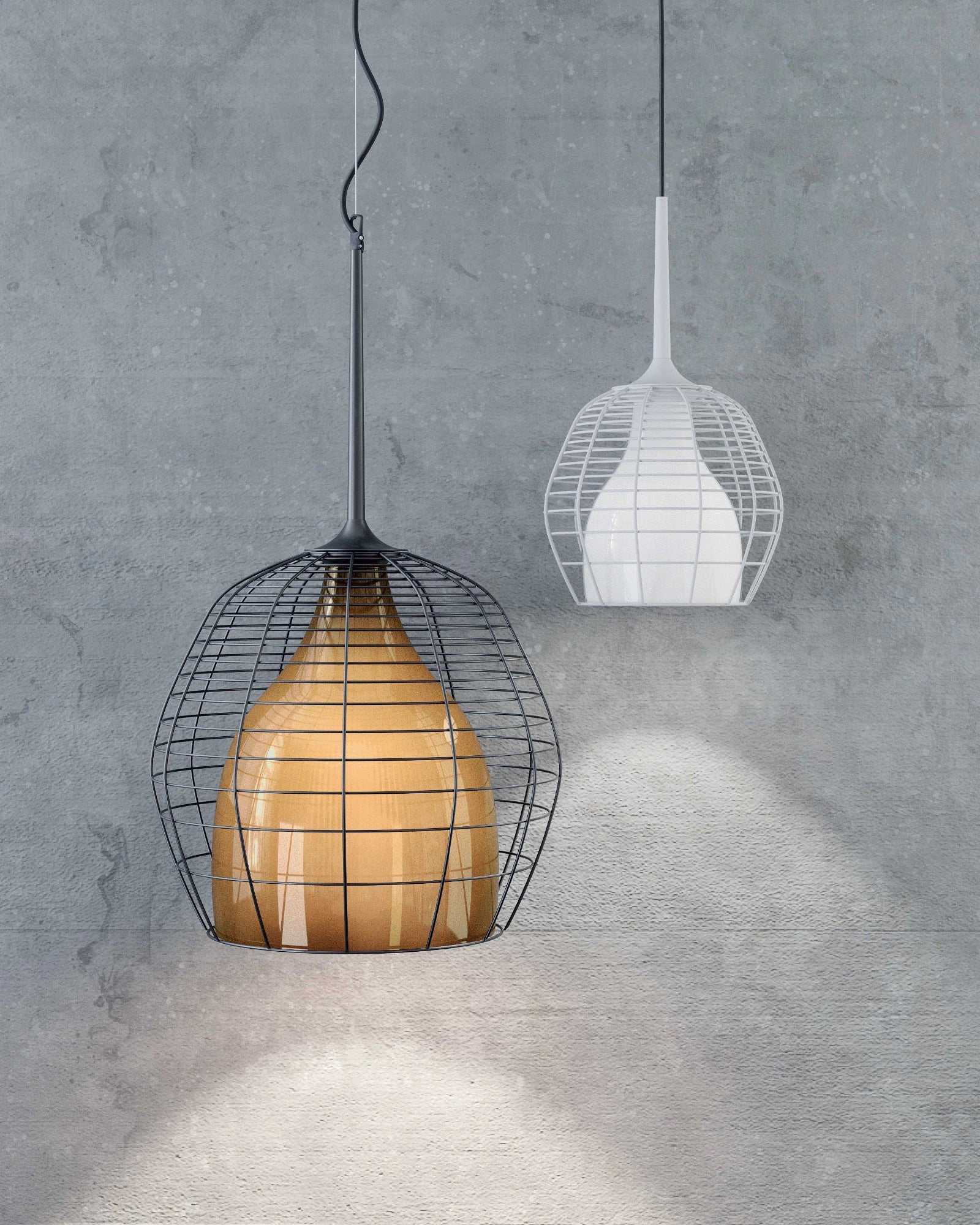 Cage Pendant Light