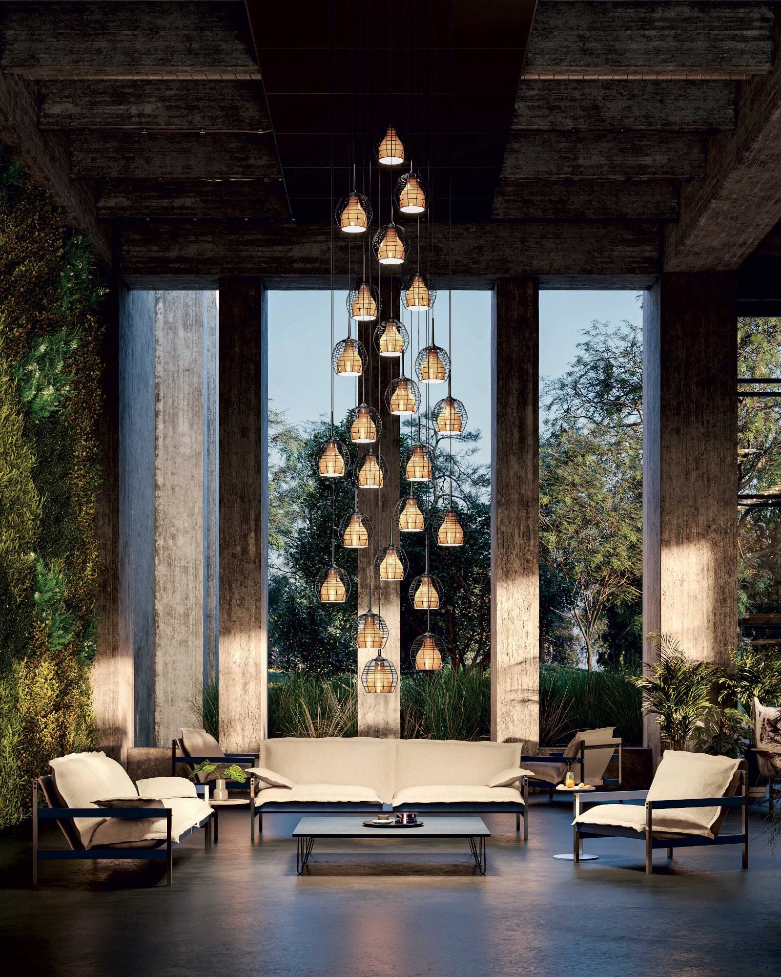Cage Pendant Light