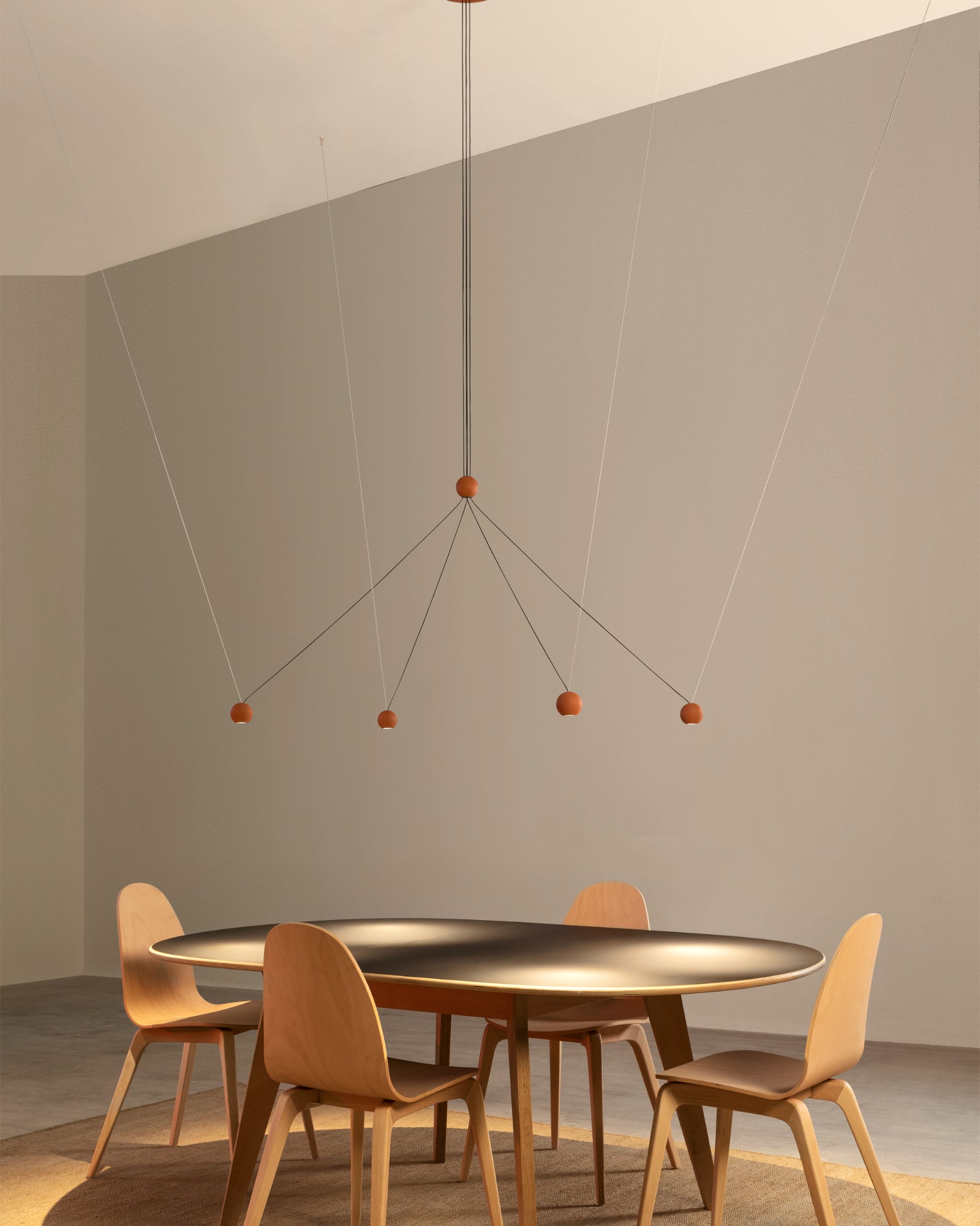 Compass 4lt Pendant Light