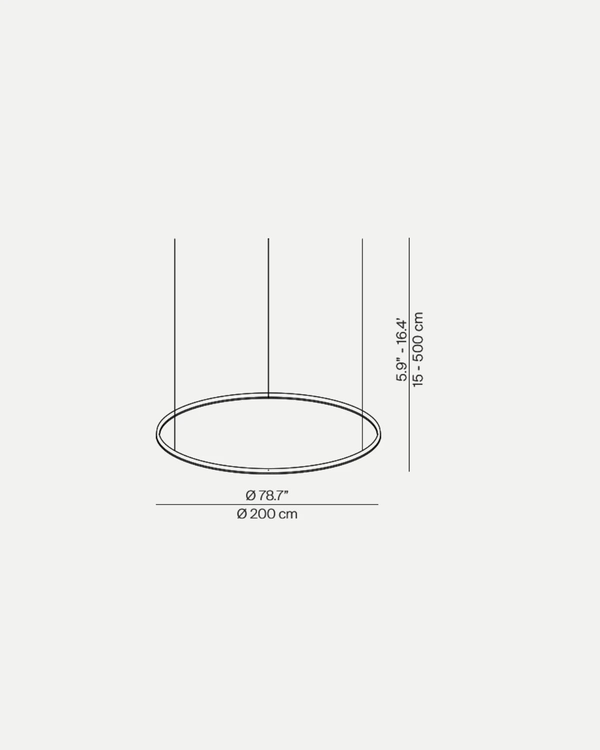 Compendium Circle Pendant Light
