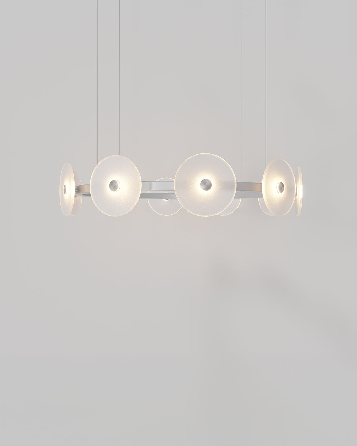Coral Ring 10lt Pendant Light