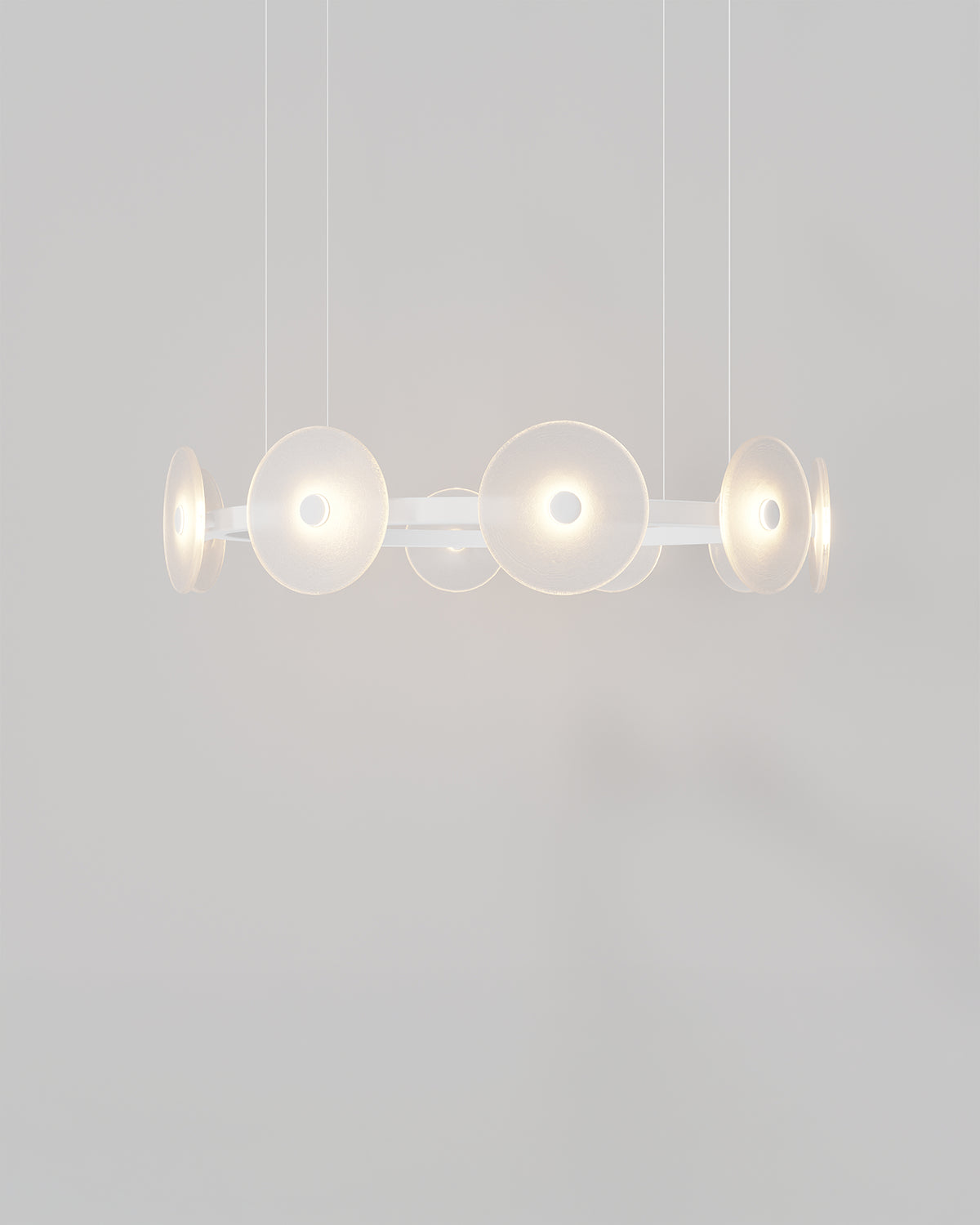 Coral Ring 10lt Pendant Light