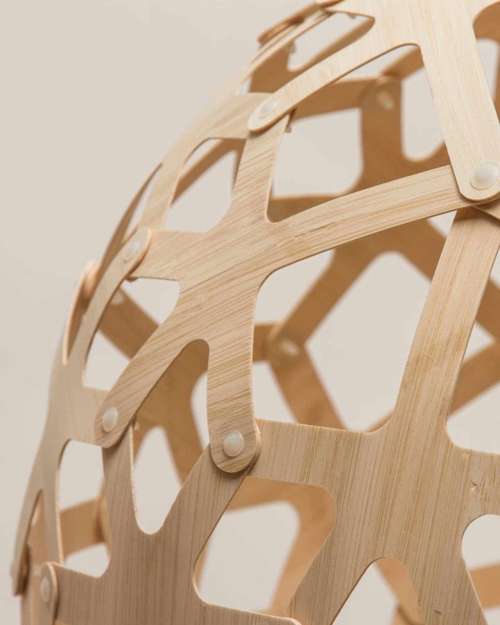 Coral Bamboo Pendant Light