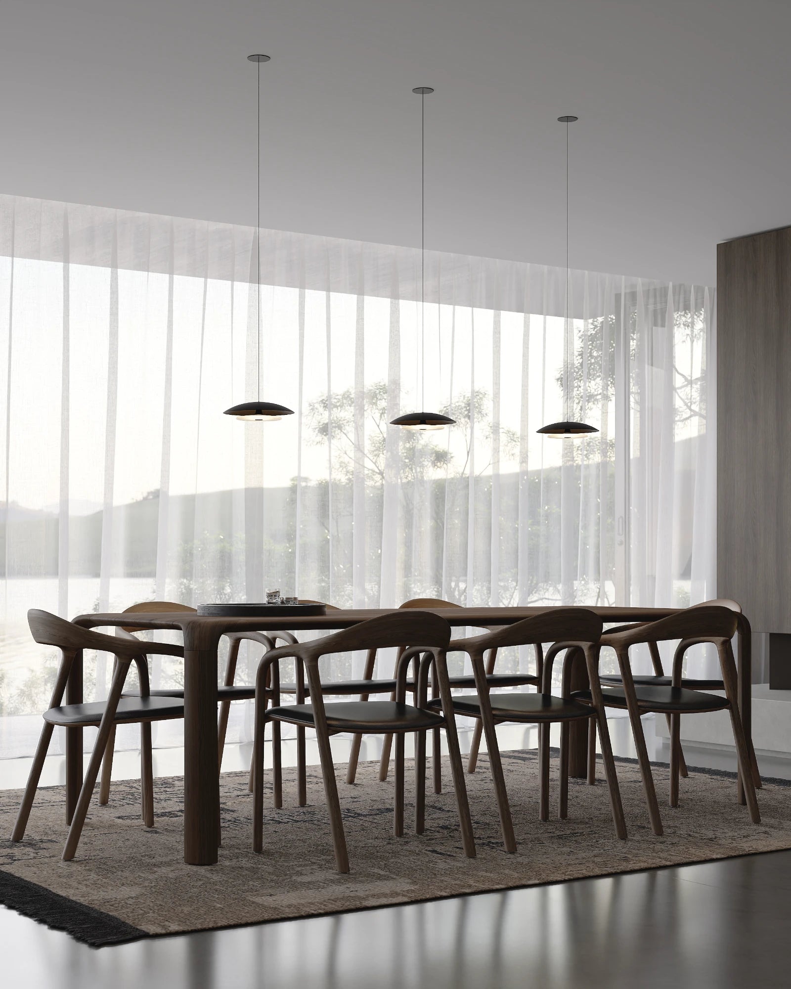 Coral Dome Pendant Light