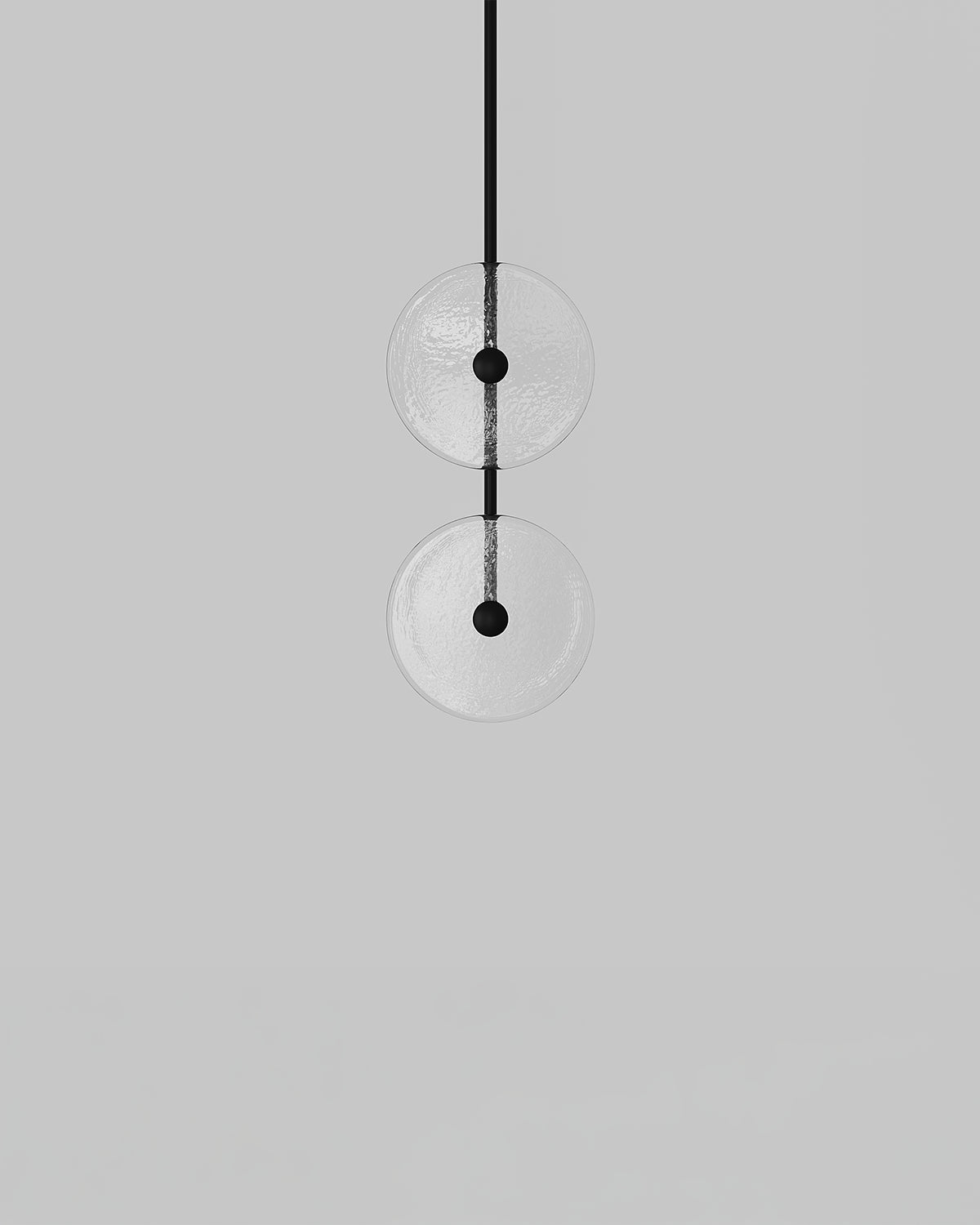Coral Double Centred Fixed Pendant Light