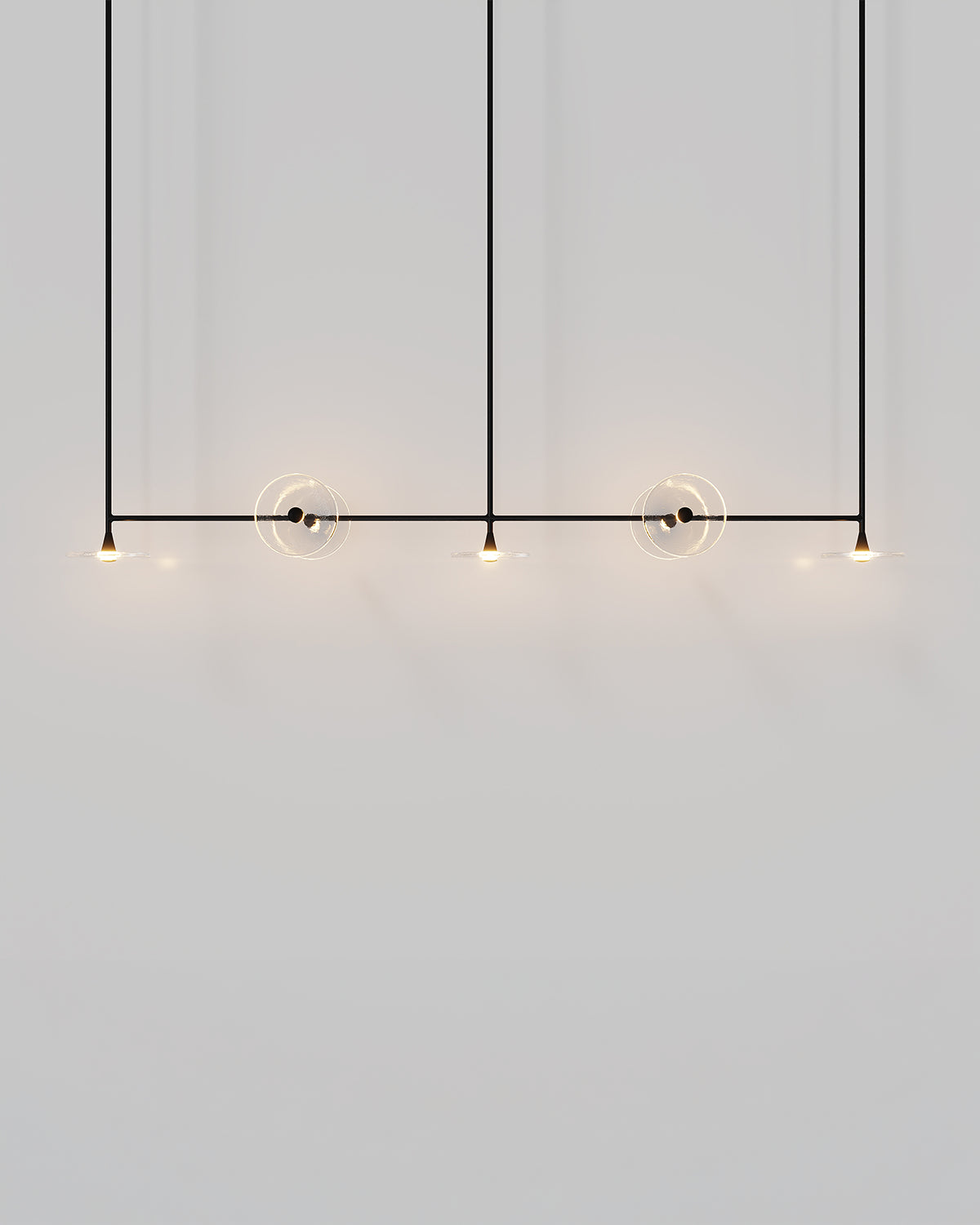 Coral Linear Rod 7lt Pendant Light
