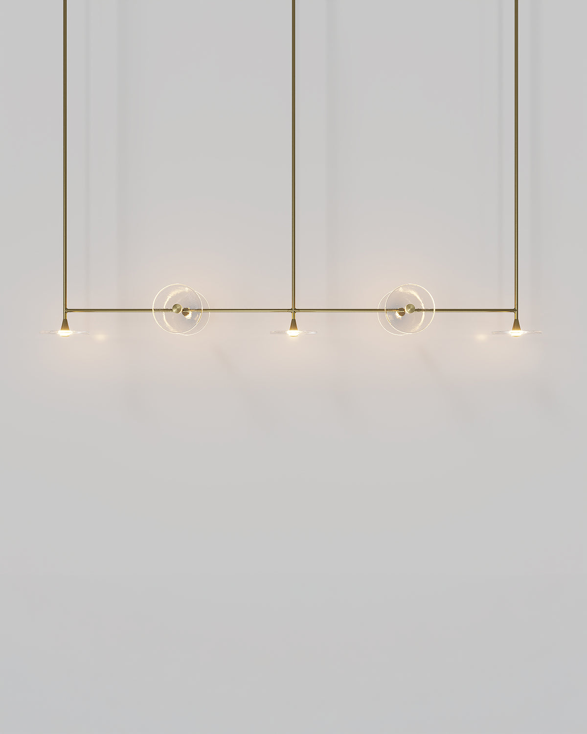 Coral Linear Rod 7lt Pendant Light