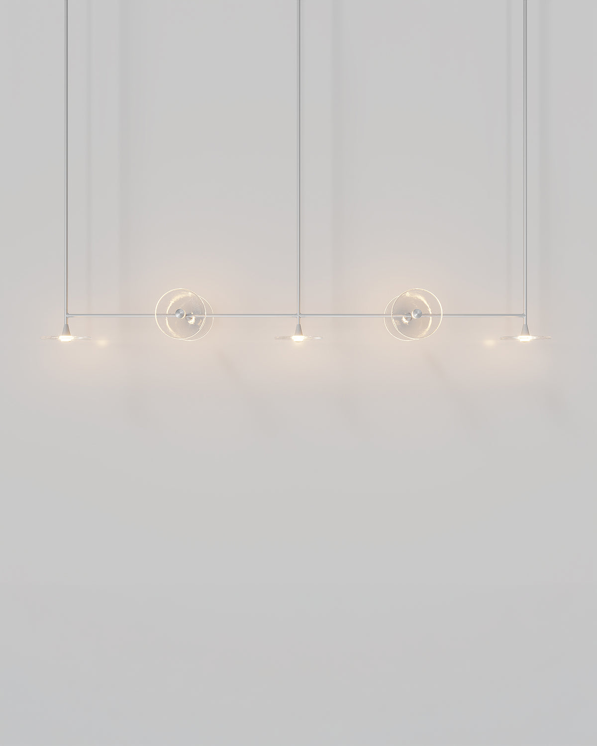 Coral Linear Rod 7lt Pendant Light