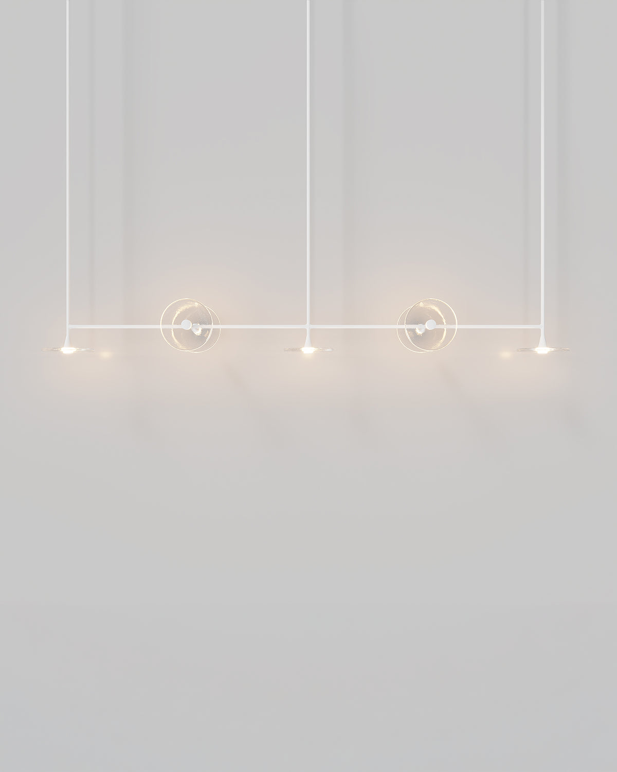 Coral Linear Rod 7lt Pendant Light