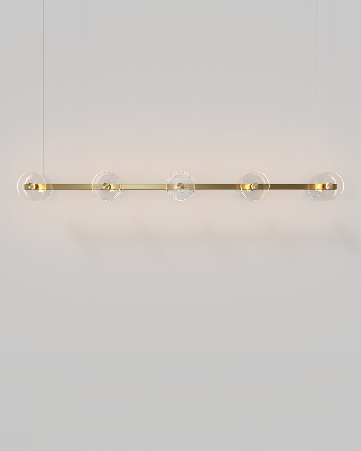 Coral Linear Rod Bar Pendant Light