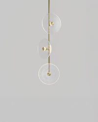 Coral Trio Off Centred 180° Pendant Light