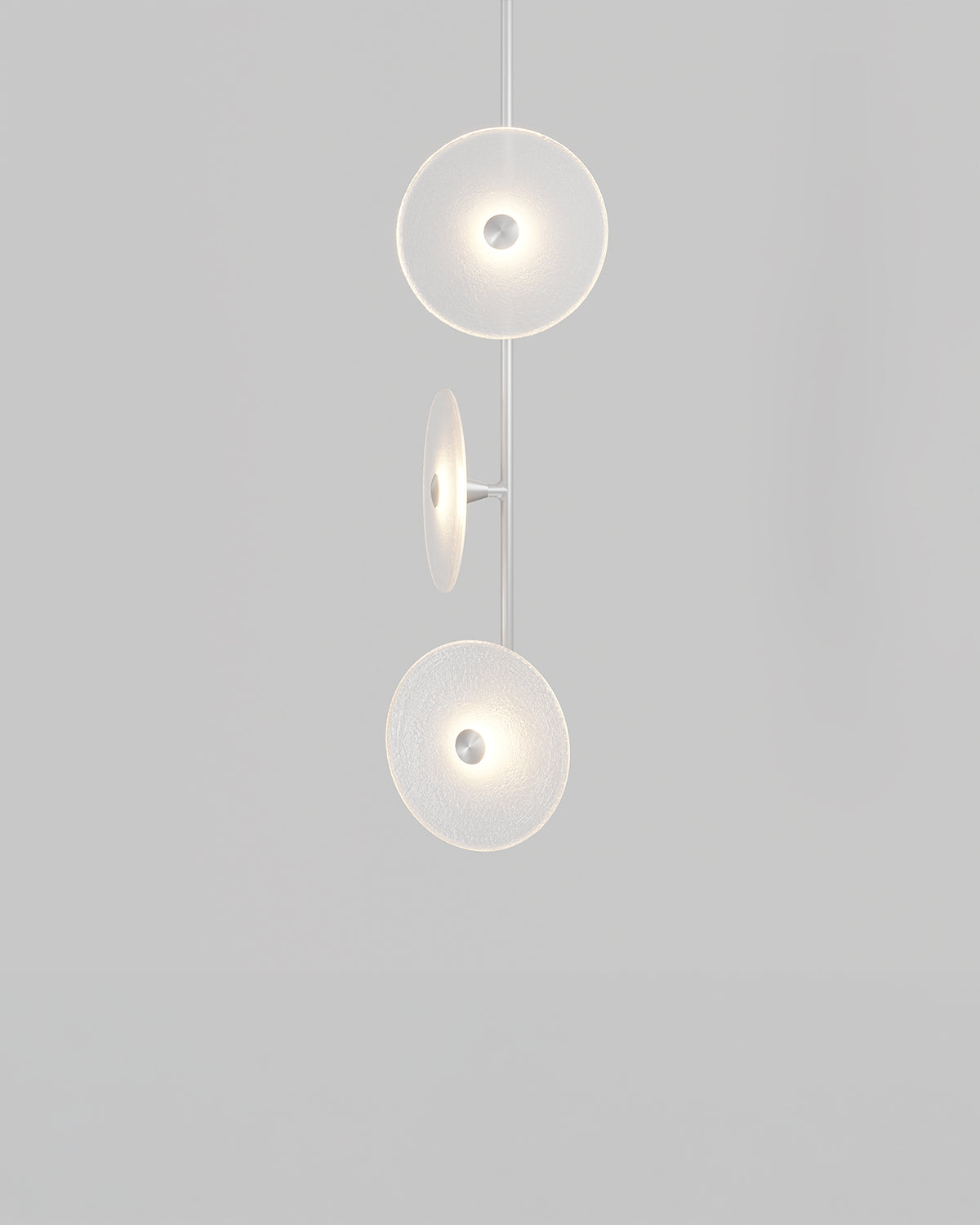 Coral Trio Off Centred 180° Pendant Light