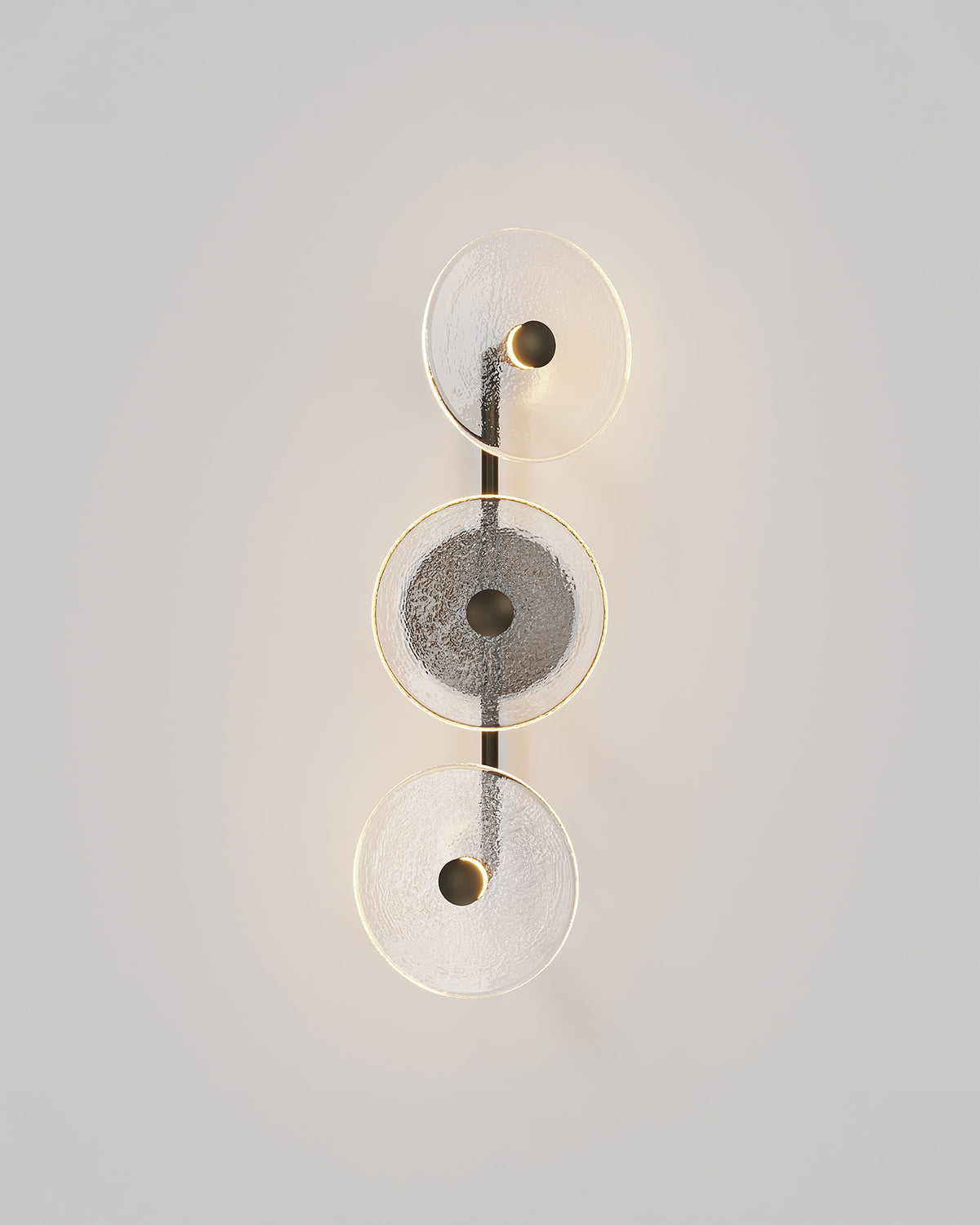 Coral Trio Rod Off Centred Wall Light