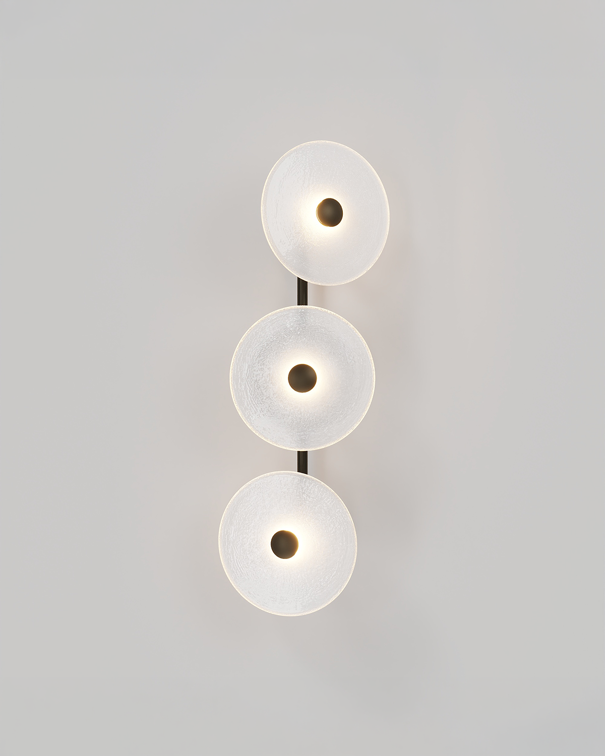 Coral Trio Rod Off Centred Wall Light