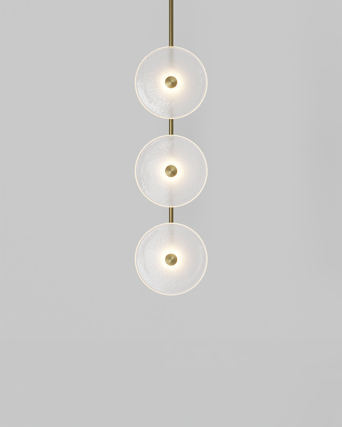 Coral Trio Centred Fixed Pendant Light