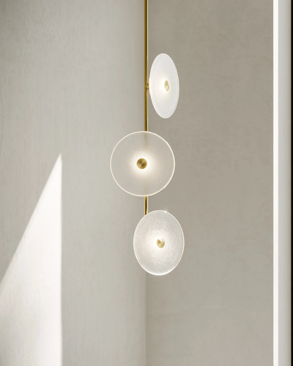 Coral Trio Off Centered Pendant Light