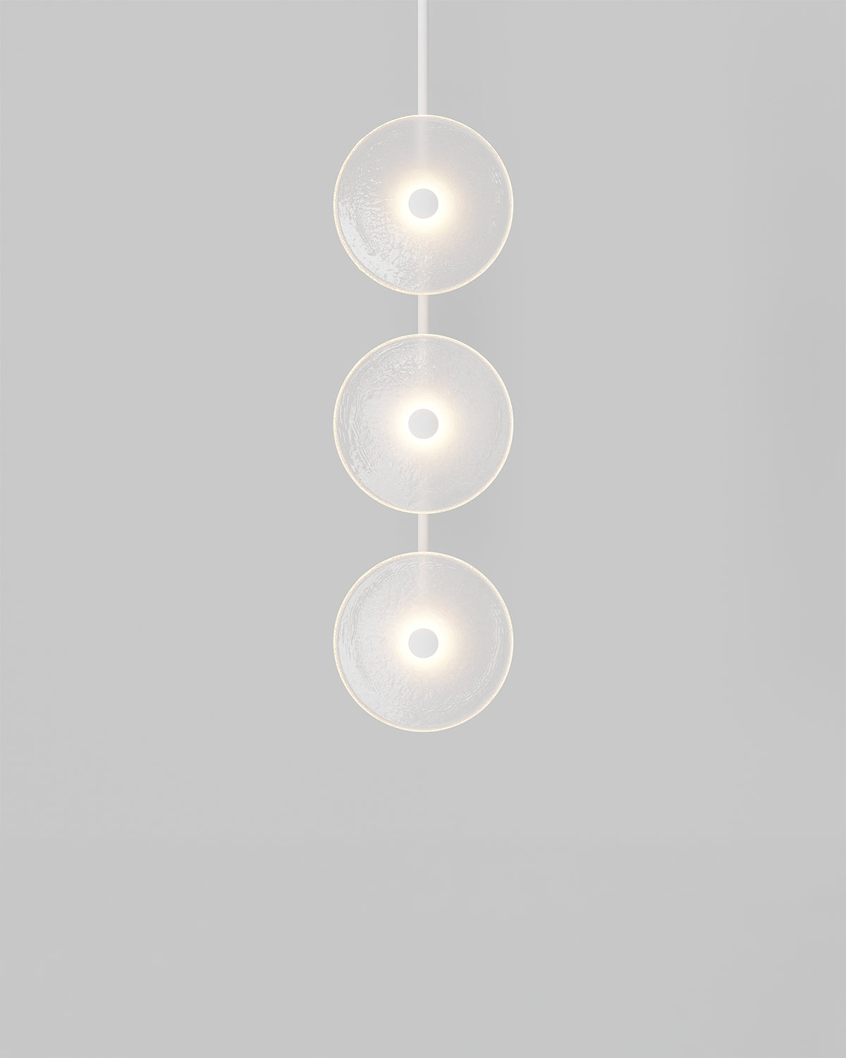 Coral Trio Centred Fixed Pendant Light