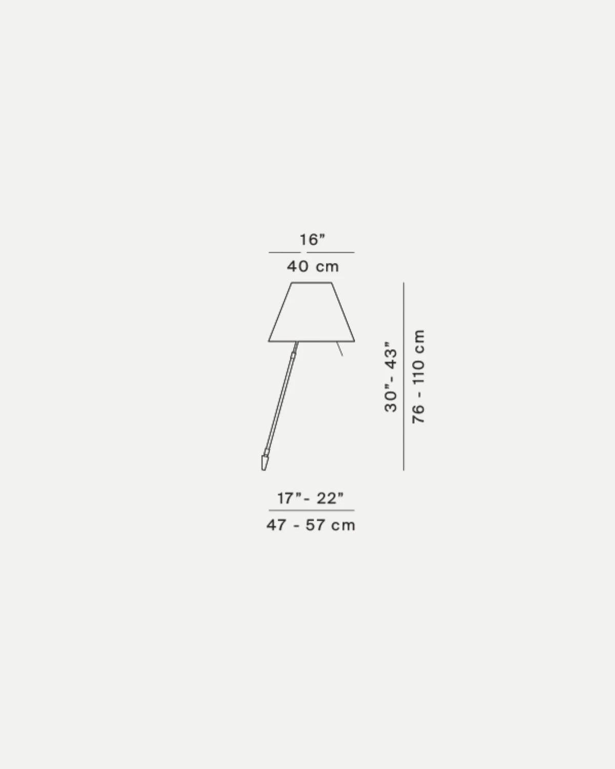 Costanza Adjustable Wall Light