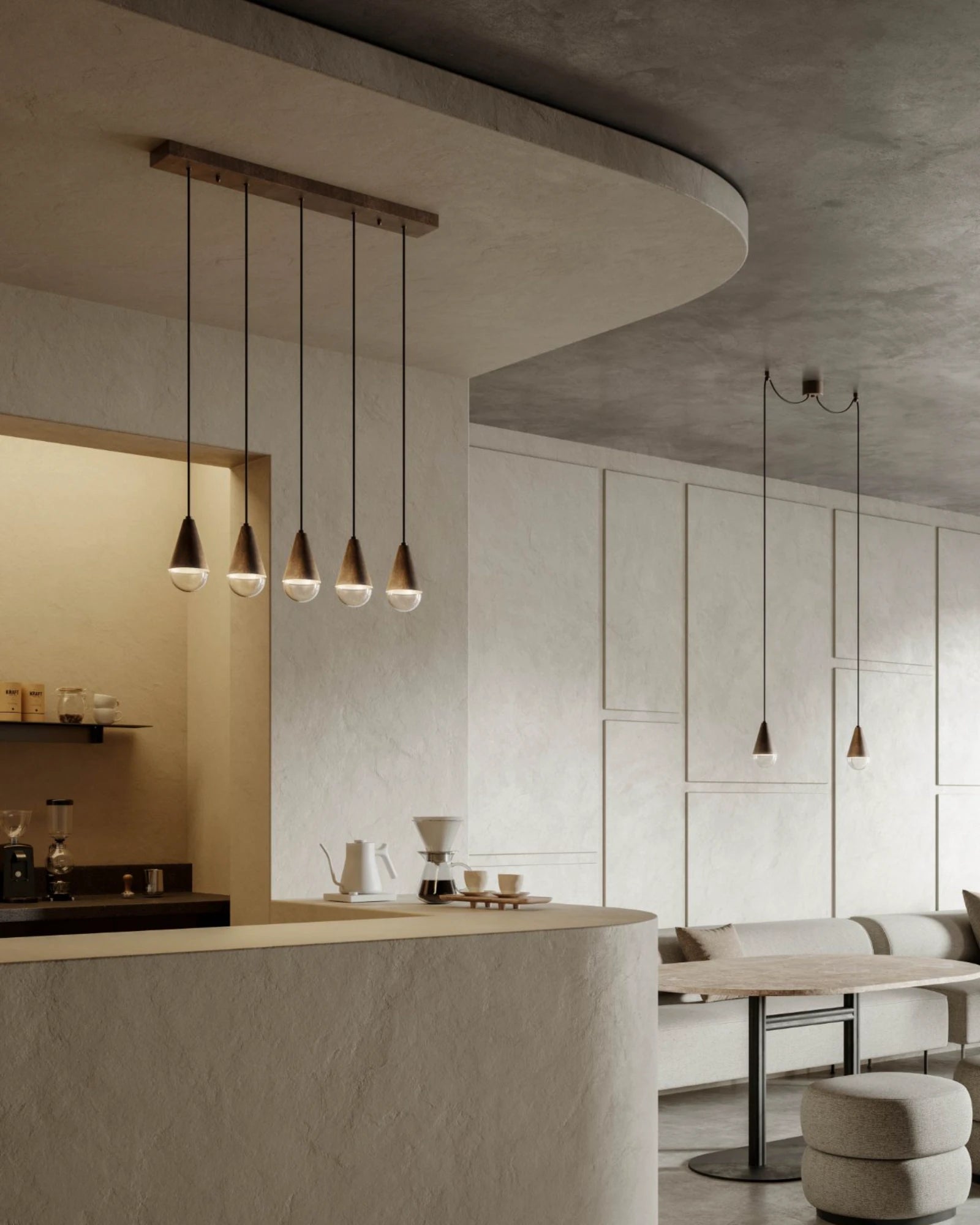 Dew Linear Pendant Light