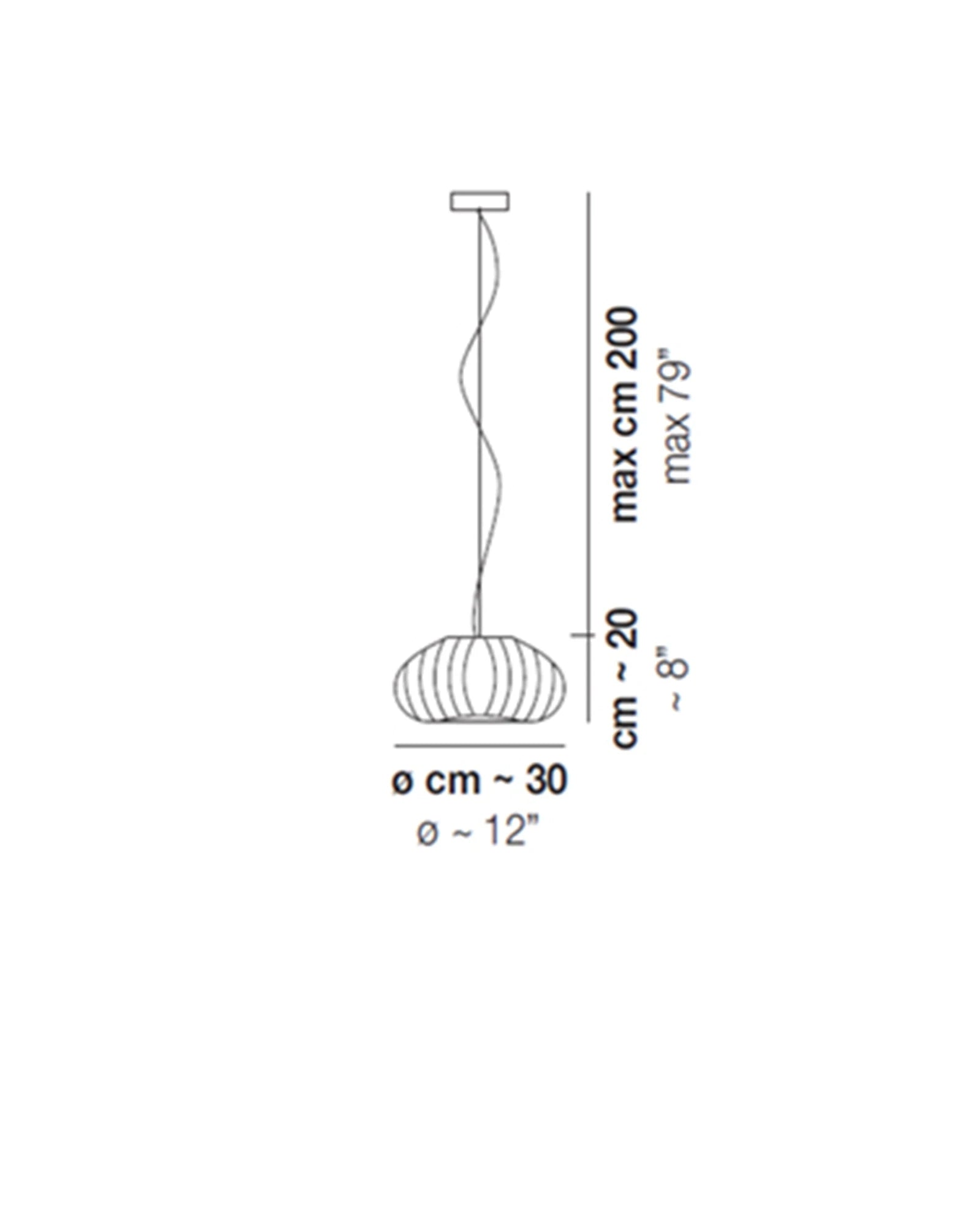 Diamante Pendant Light