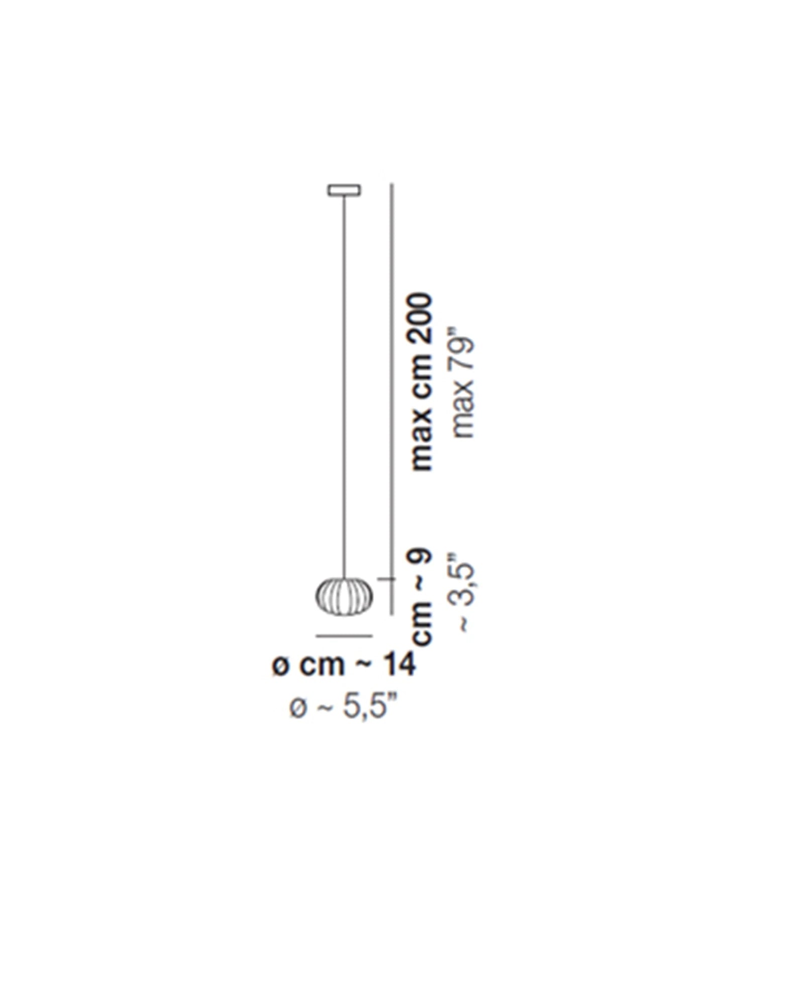 Diamante Pendant Light