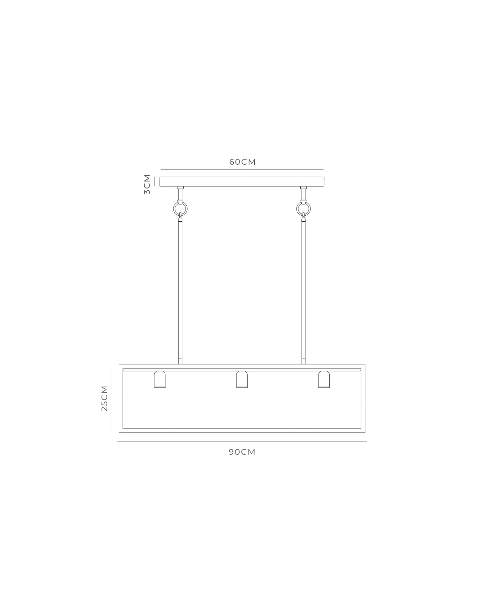 Dover Linear Pendant Light