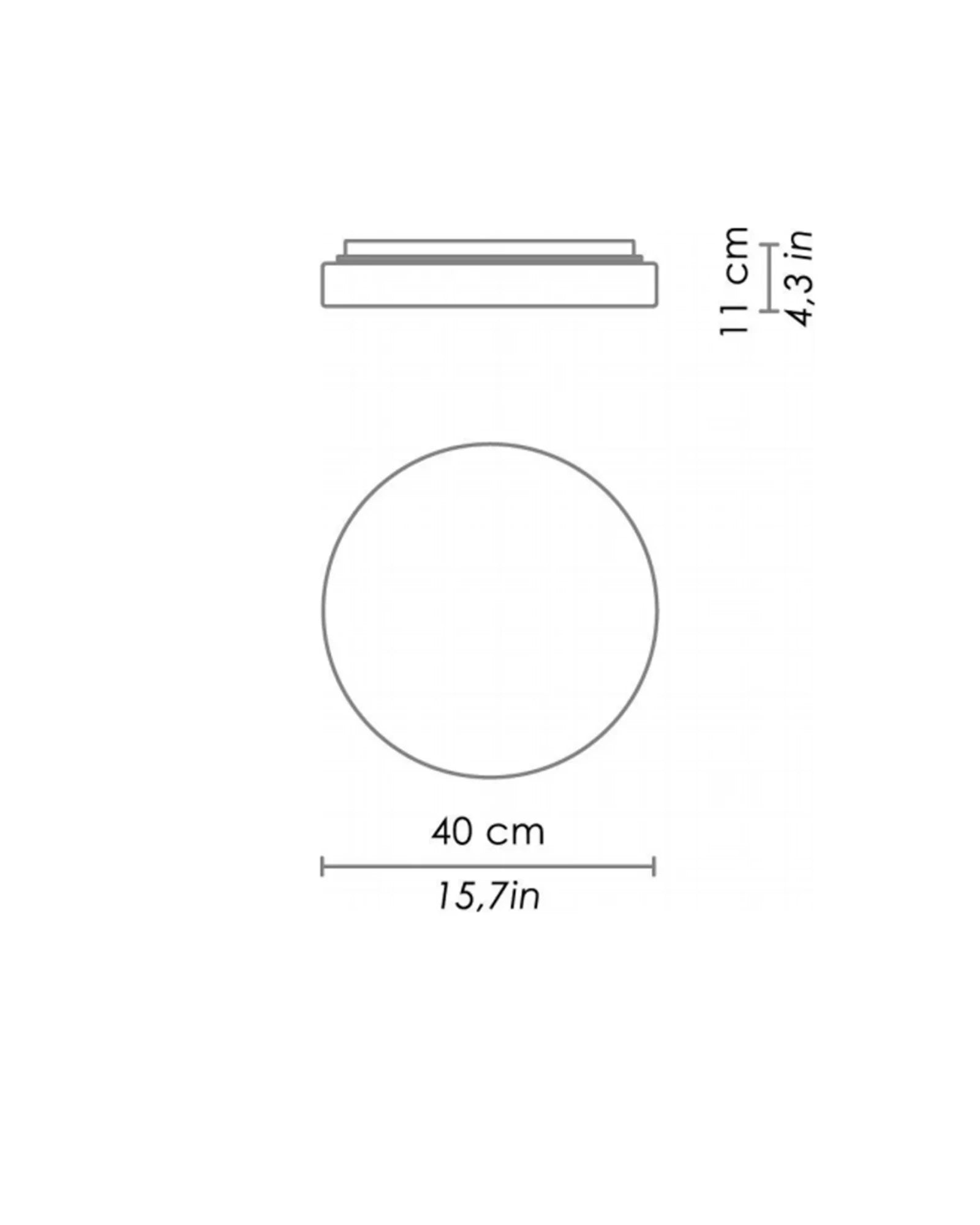 Drum Bayonet Ceiling Light