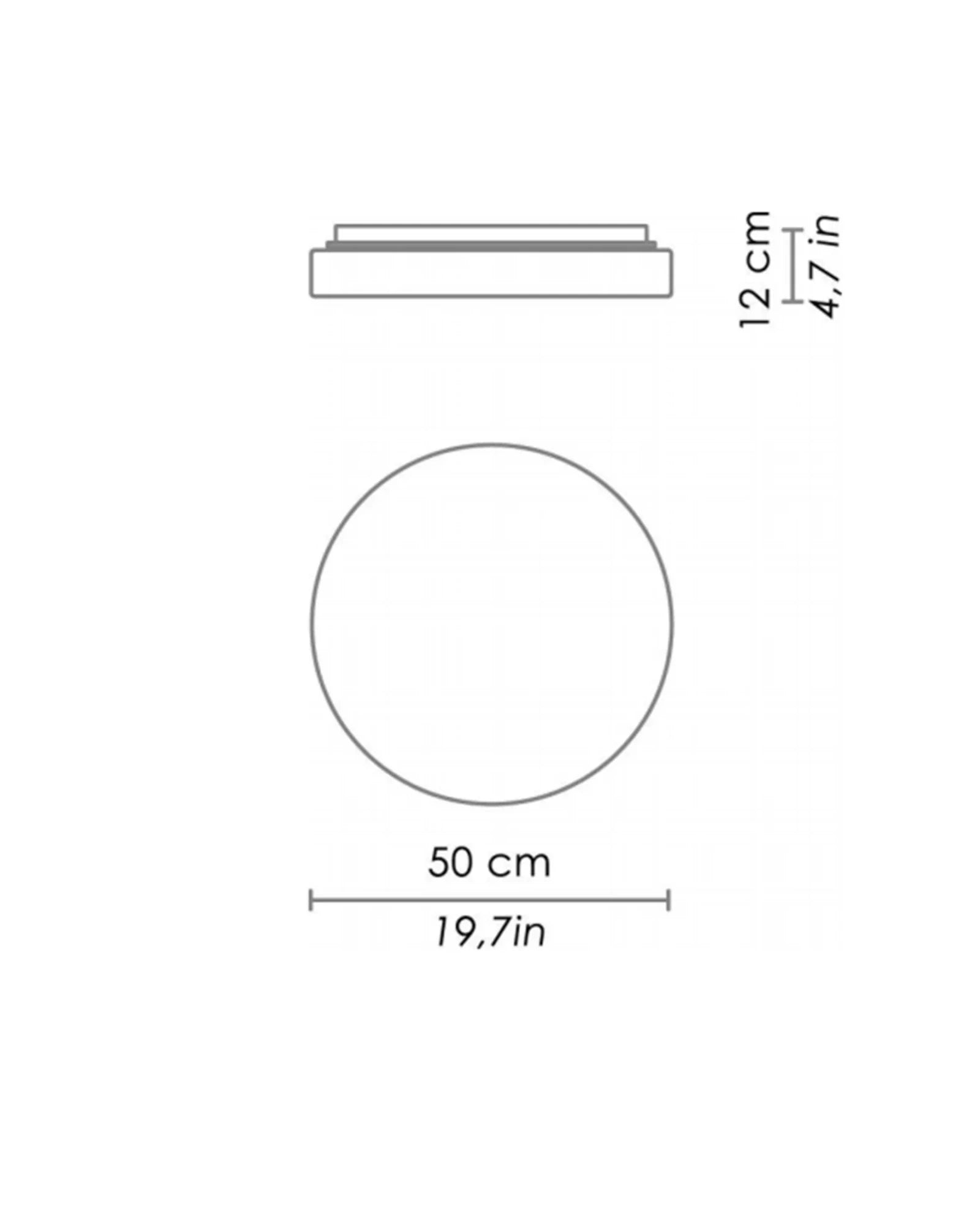 Drum Bayonet Ceiling Light