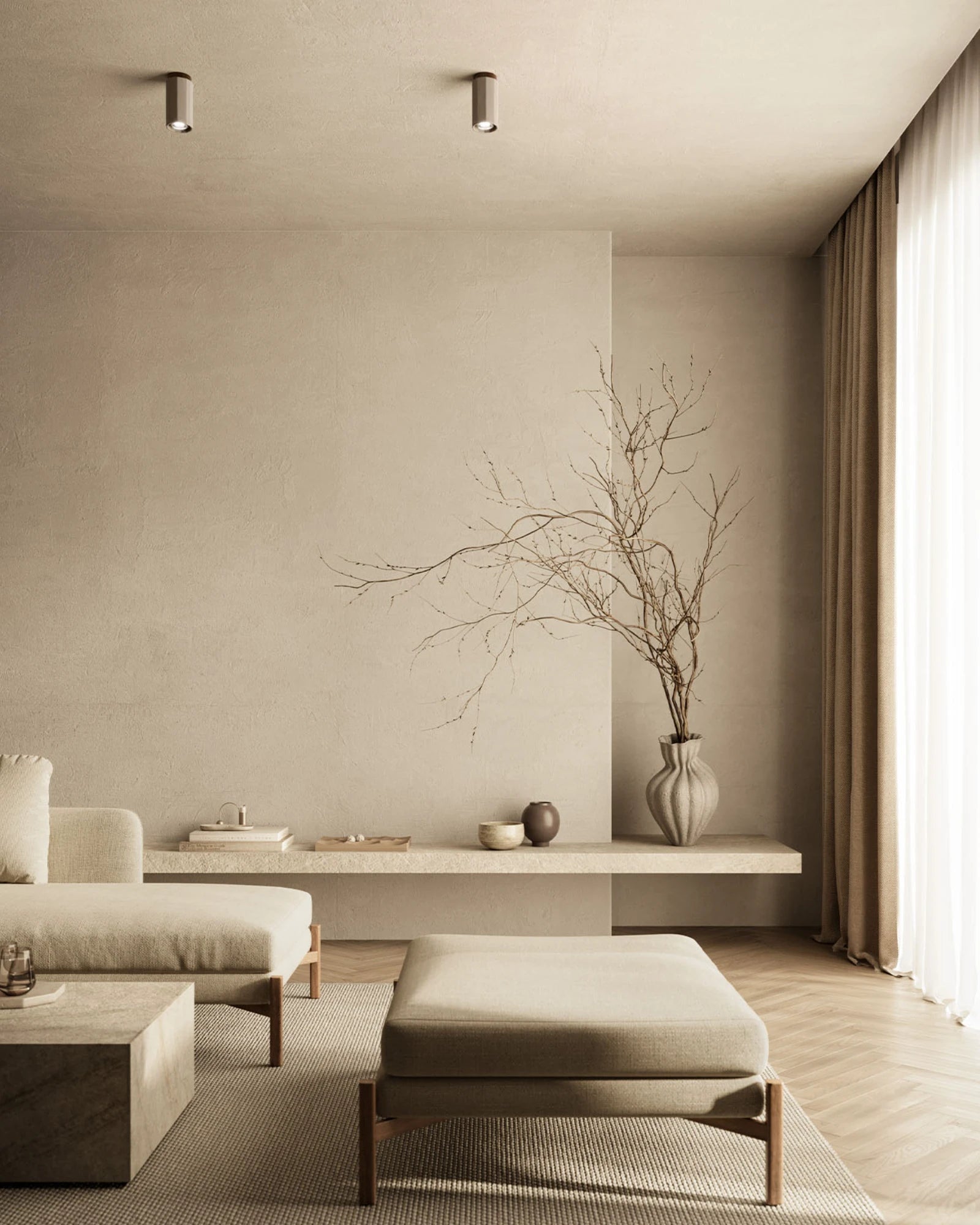 Dune Ceiling Light